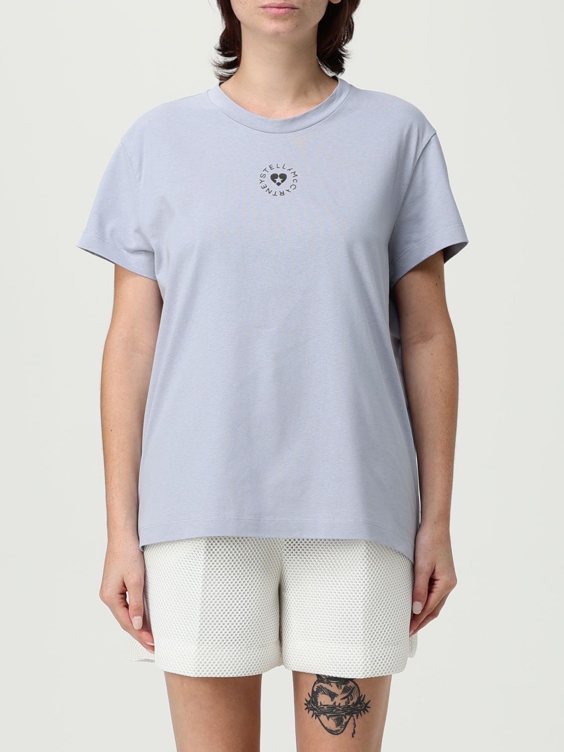 T-Shirt Woman color Blue - Stella Mccartney - Modalova