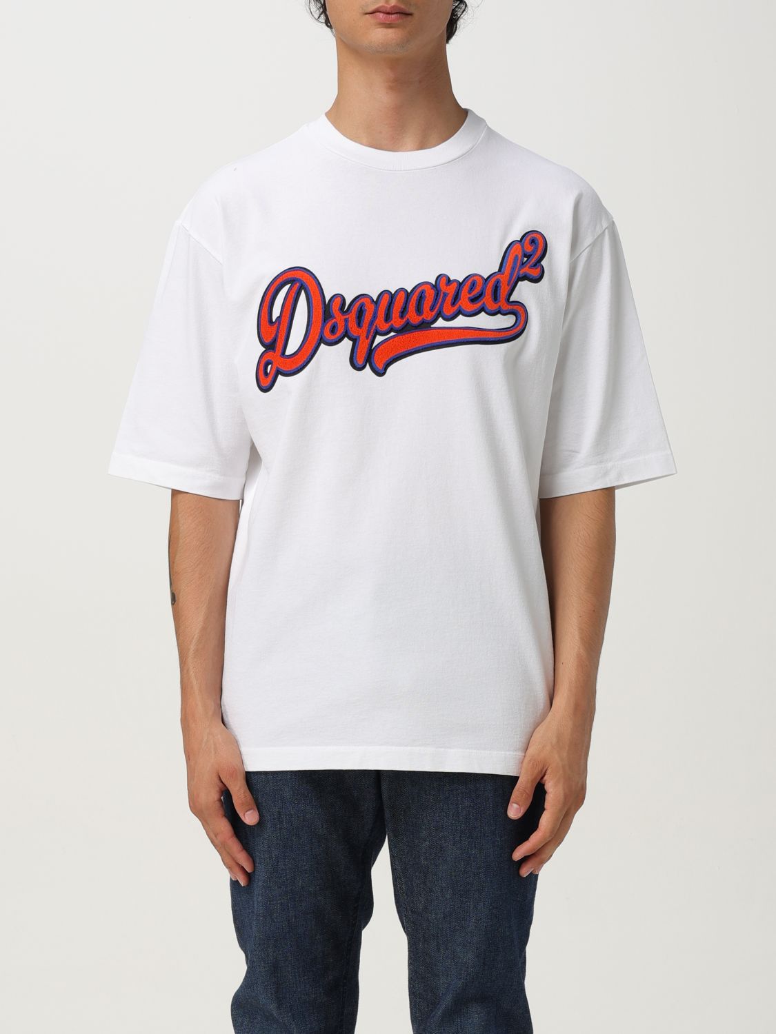 Dsquared2 Loose Fit Tee S74gd1435s24583 100 In White