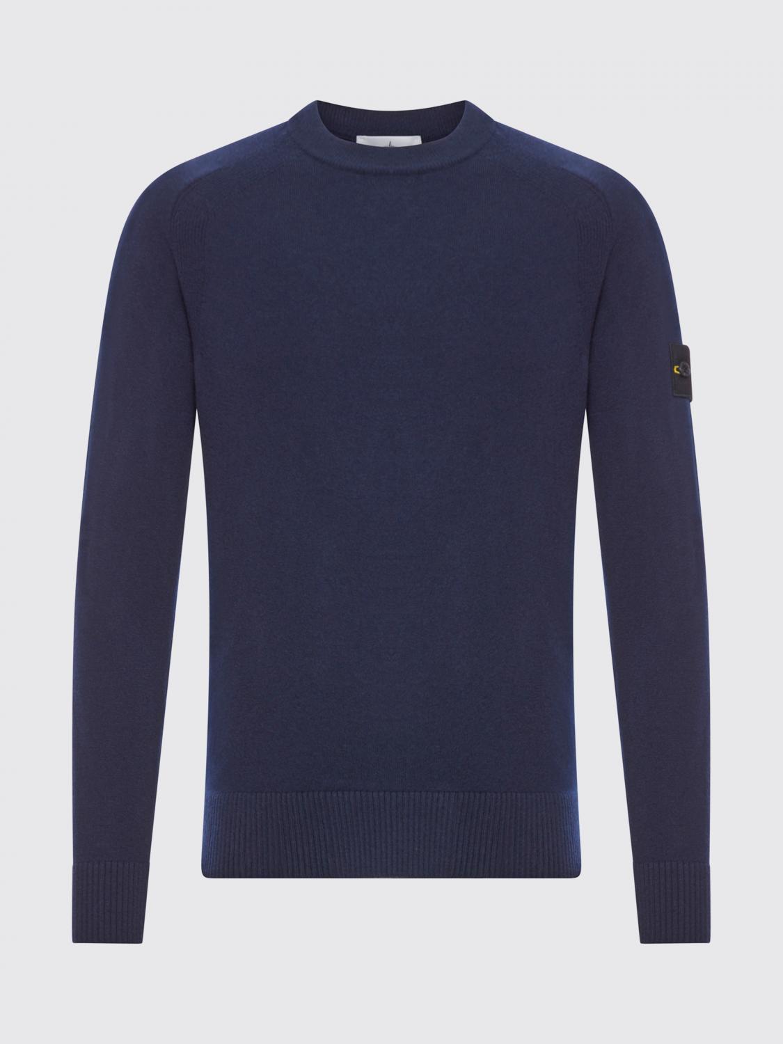 Stone Island Sweater  Men Color Blue