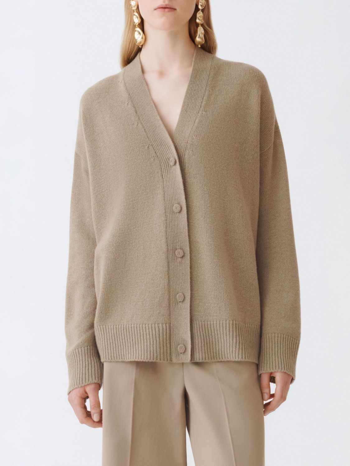 Fabiana Filippi Sweater  Woman Color Olive In Brown