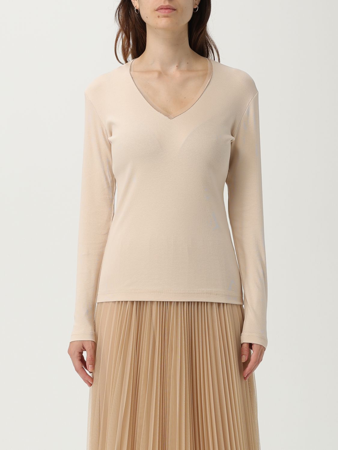 Fabiana Filippi Sweater  Woman Color White In Gray
