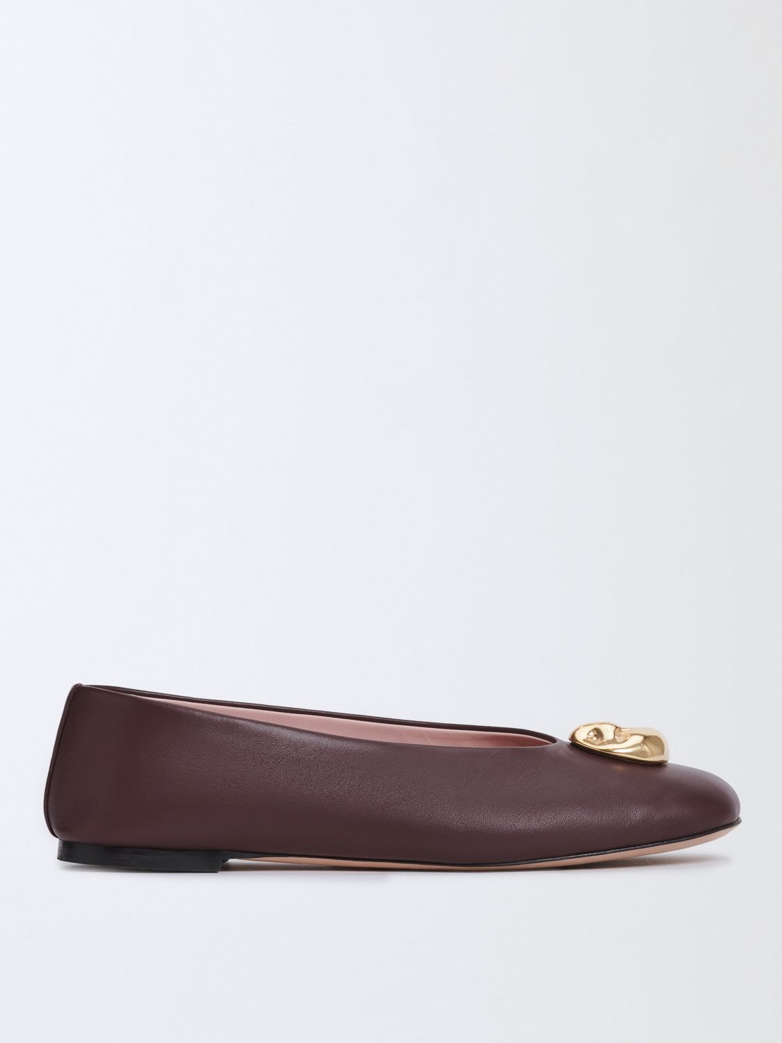 Fabiana Filippi Nappa Leather Ballet Flats In Black