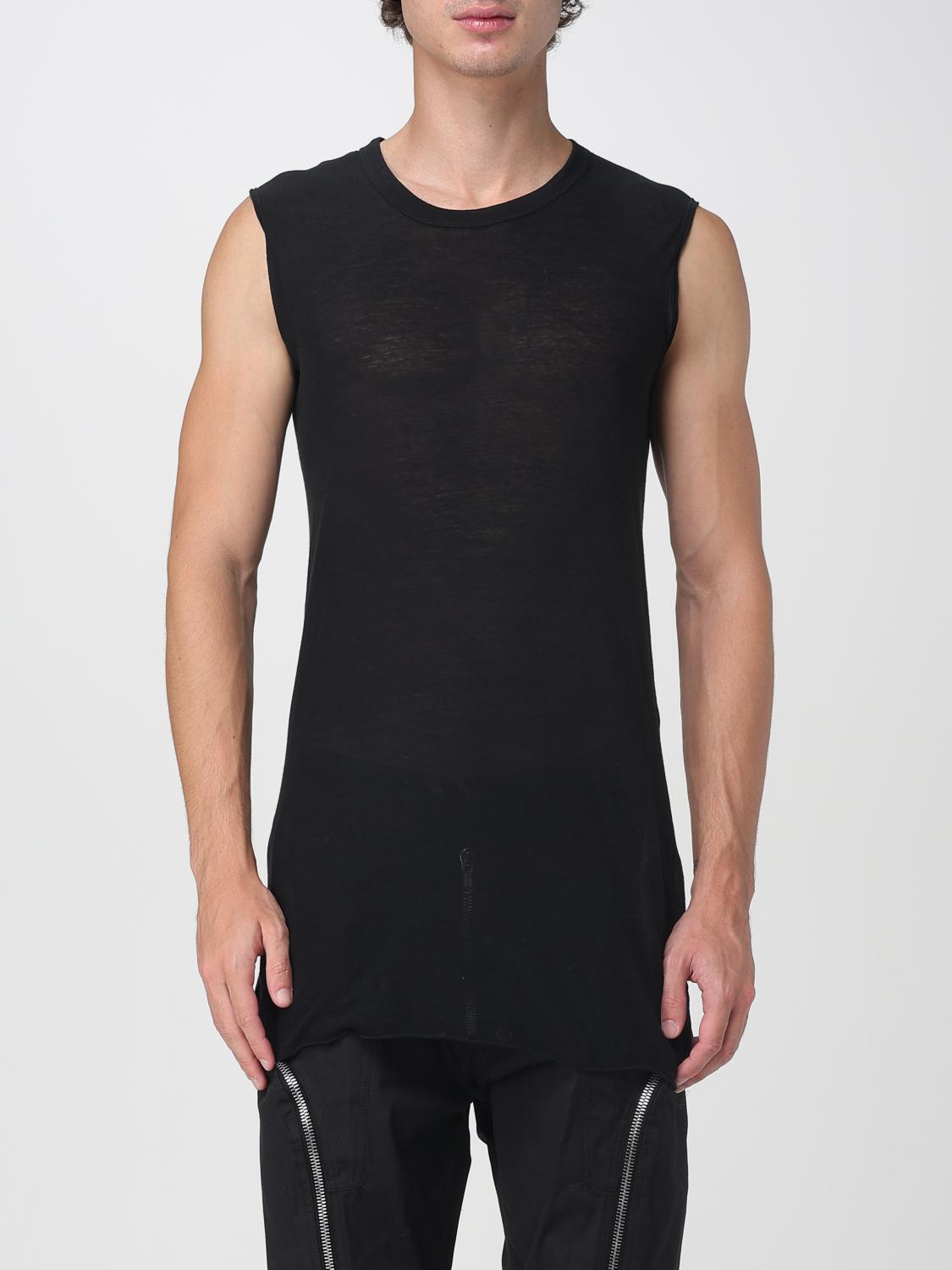 Rick Owens T-shirt  Men Color Black In Black
