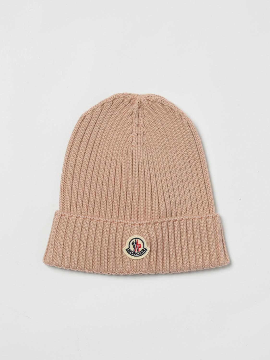 MONCLER Hat Kids color Pink　MONCLER 帽子 キッズカラー ピンク MONCLER