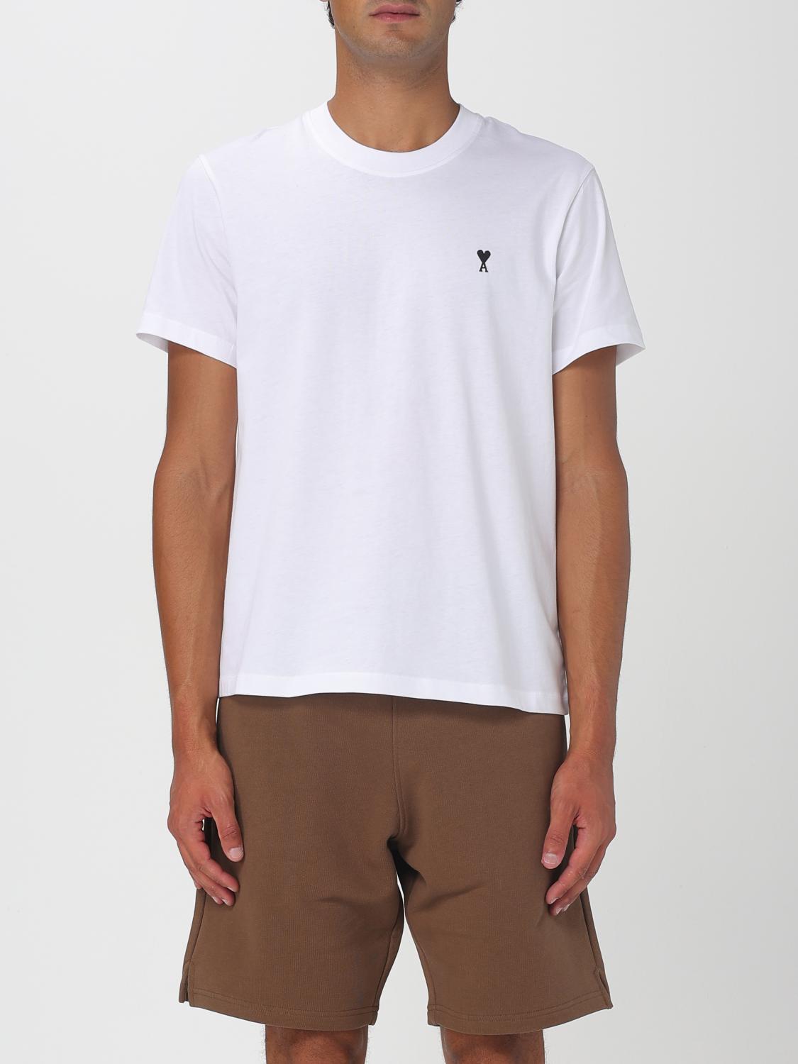 AMI PARIS T-Shirt Herren Farbe Weiß