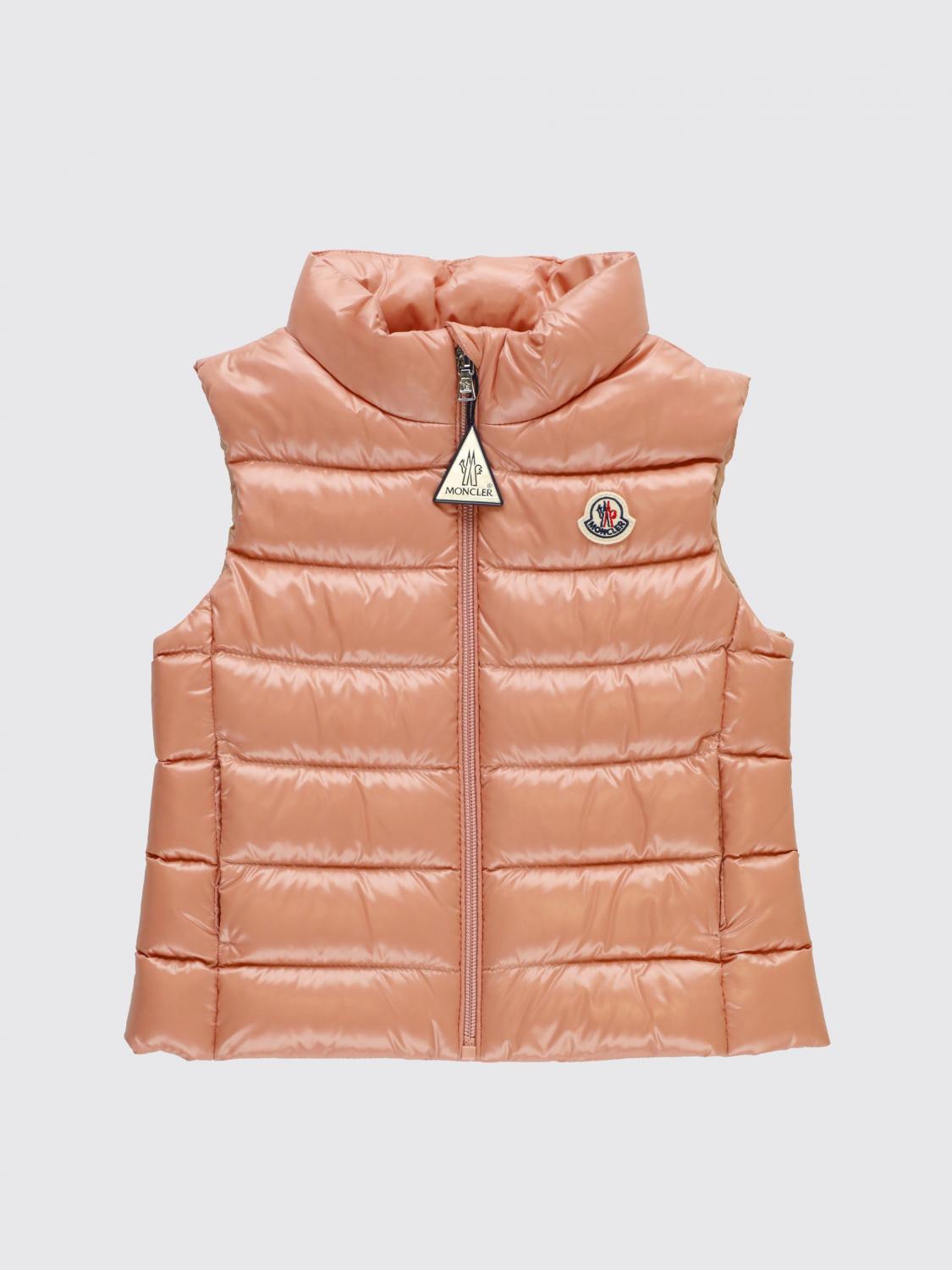 MONCLER MONCLER Vestcoat Kids color Pink　MONCLER ベストコート キッズカラー ピンク