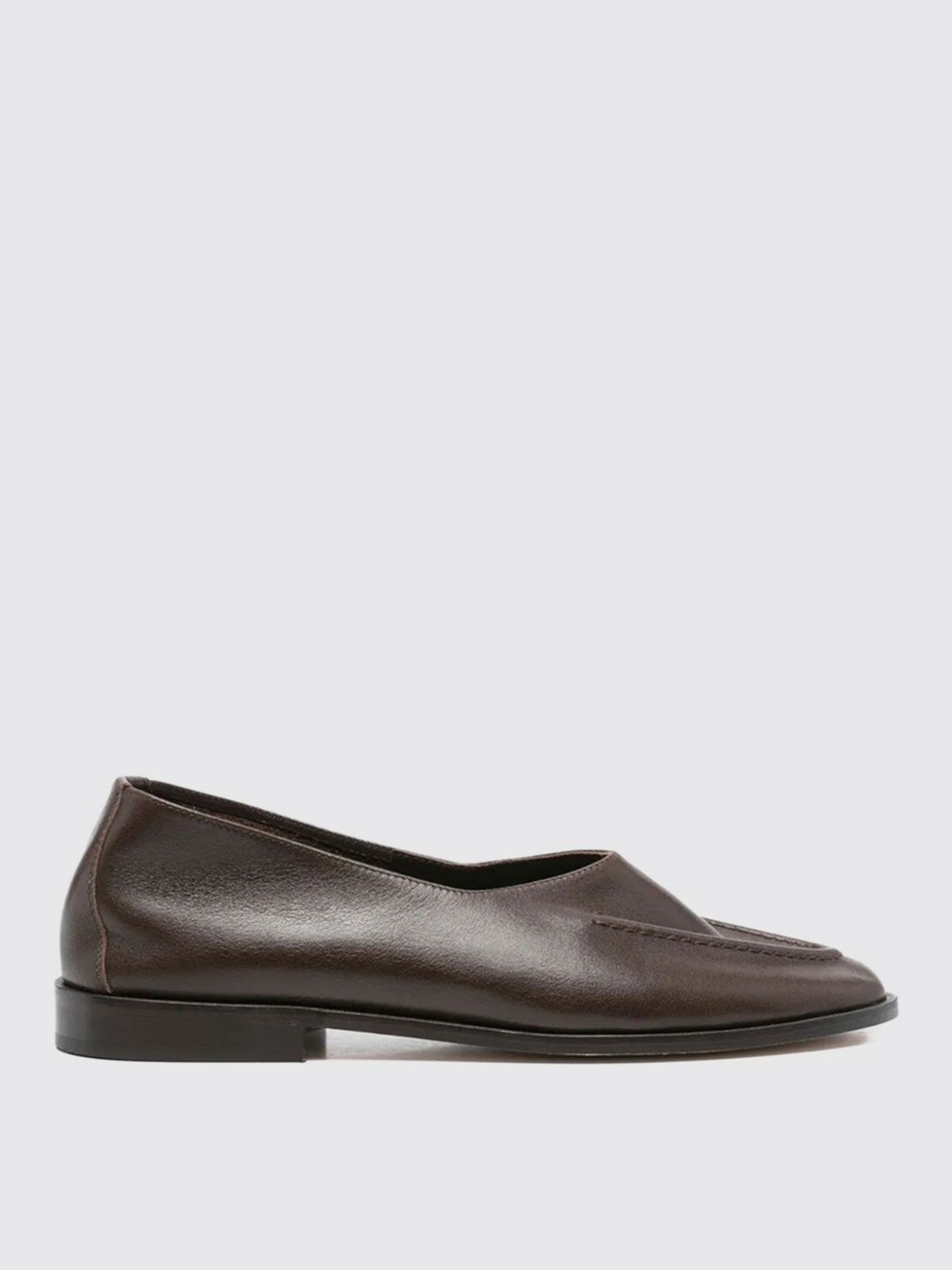Hereu Juliol Winter Leather Loafers In Brown