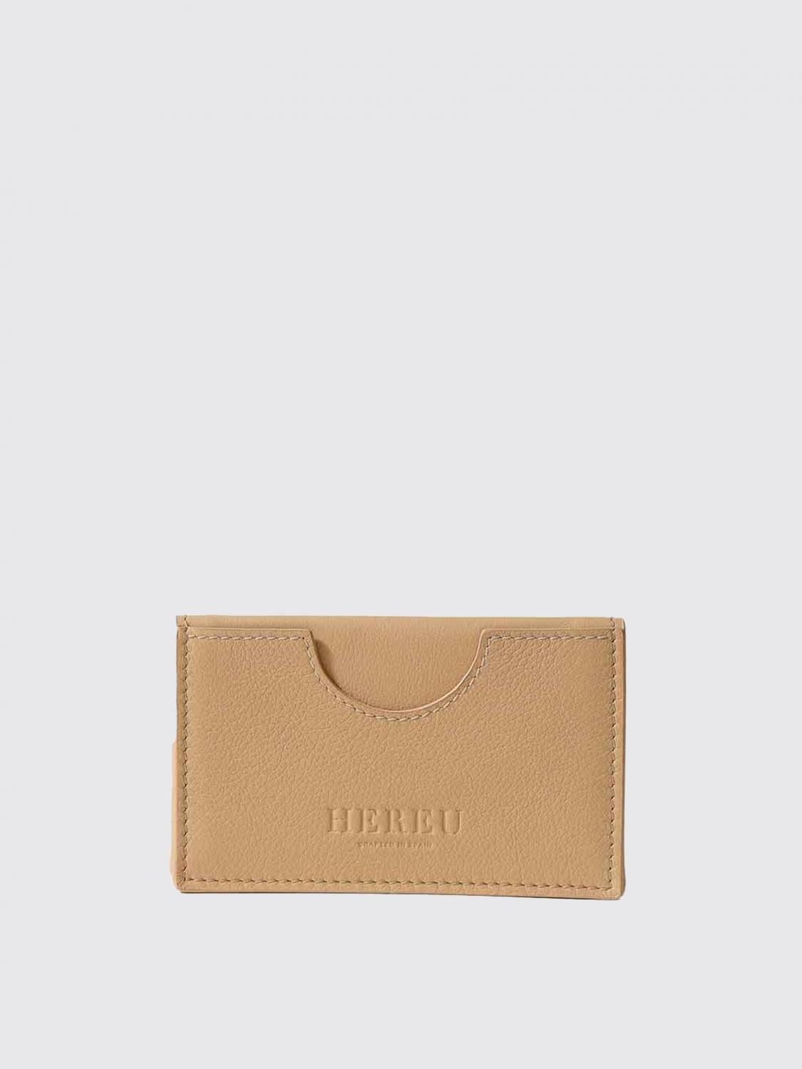Hereu Wallet Woman Color Earth In Brown