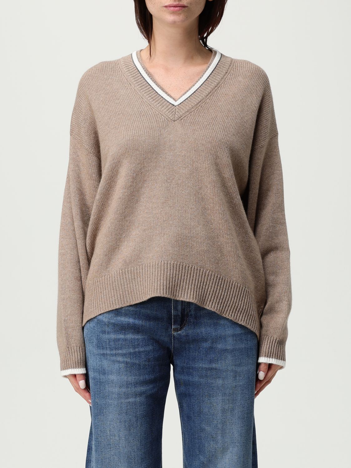 Brunello Cucinelli Sweater  Woman Color Brown