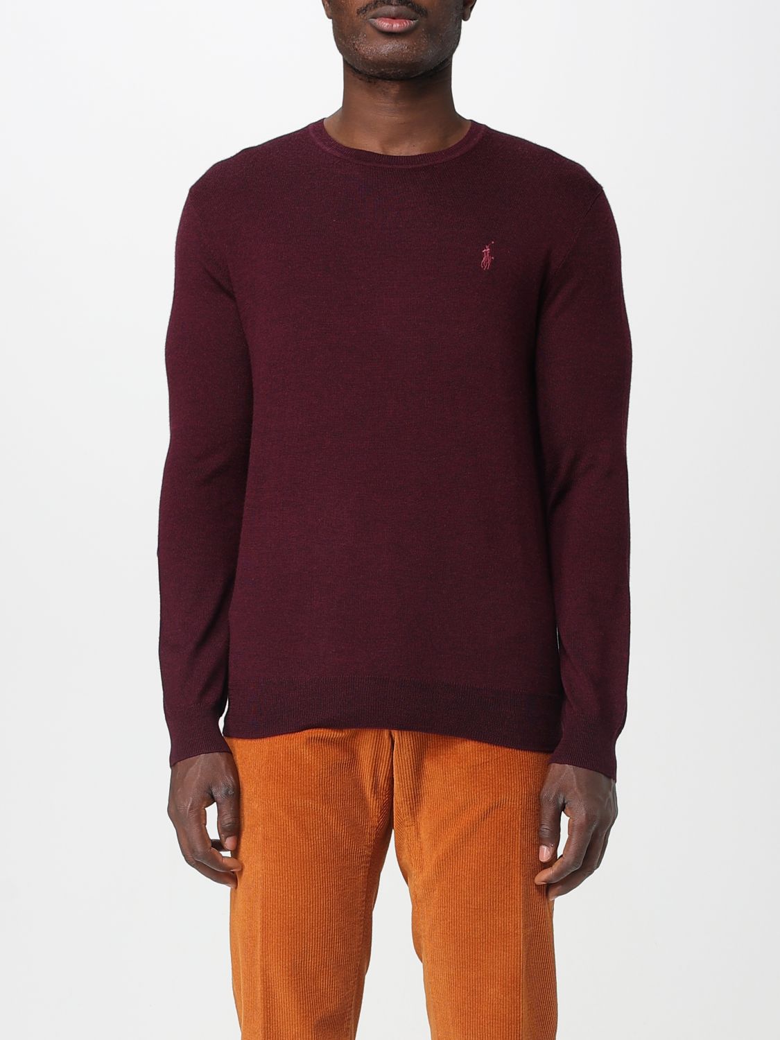 Polo Ralph Lauren Jumper  Men Colour Wine In Burgundy