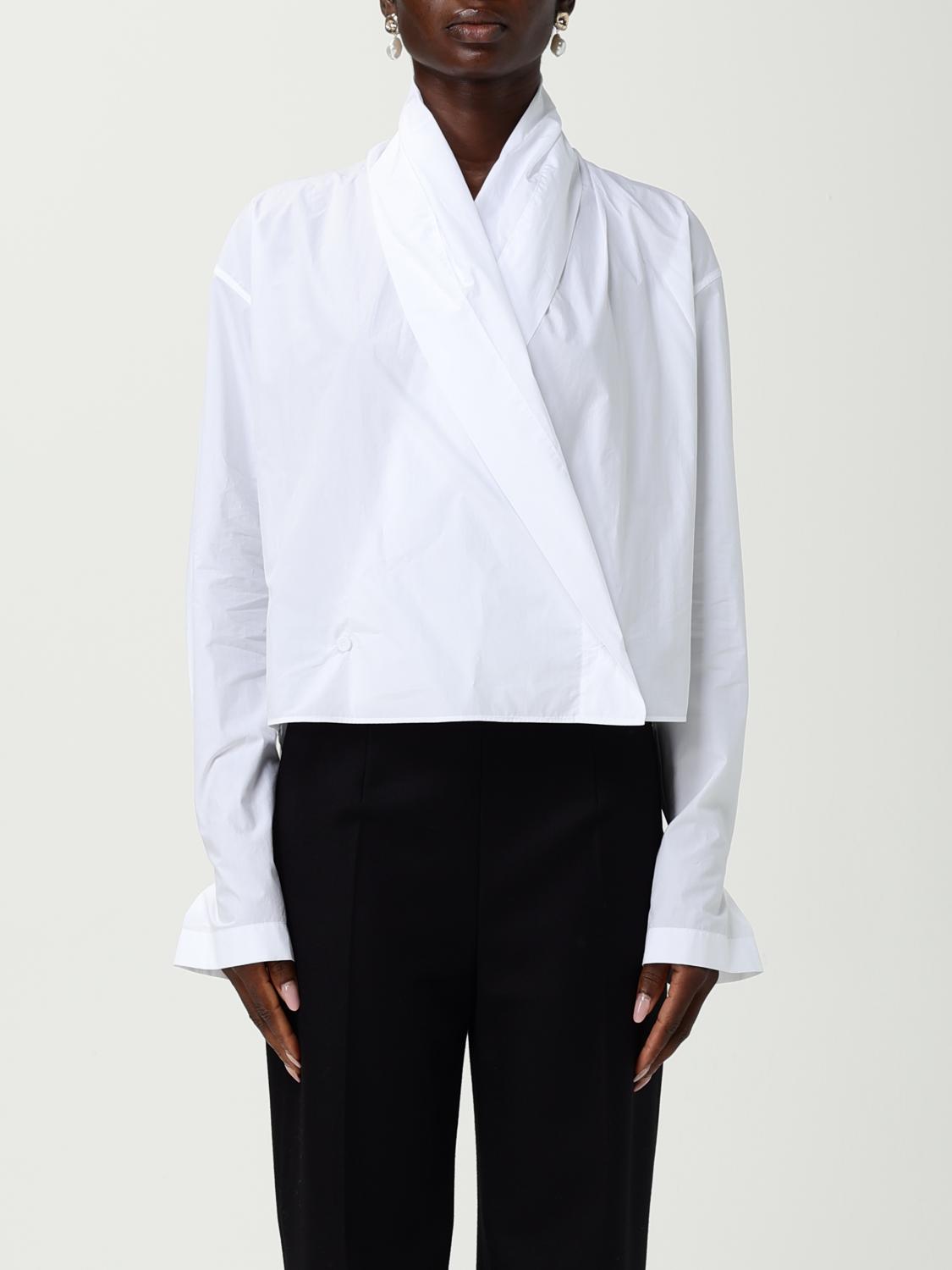 Alberta Ferretti Shirt Woman Color White In White
