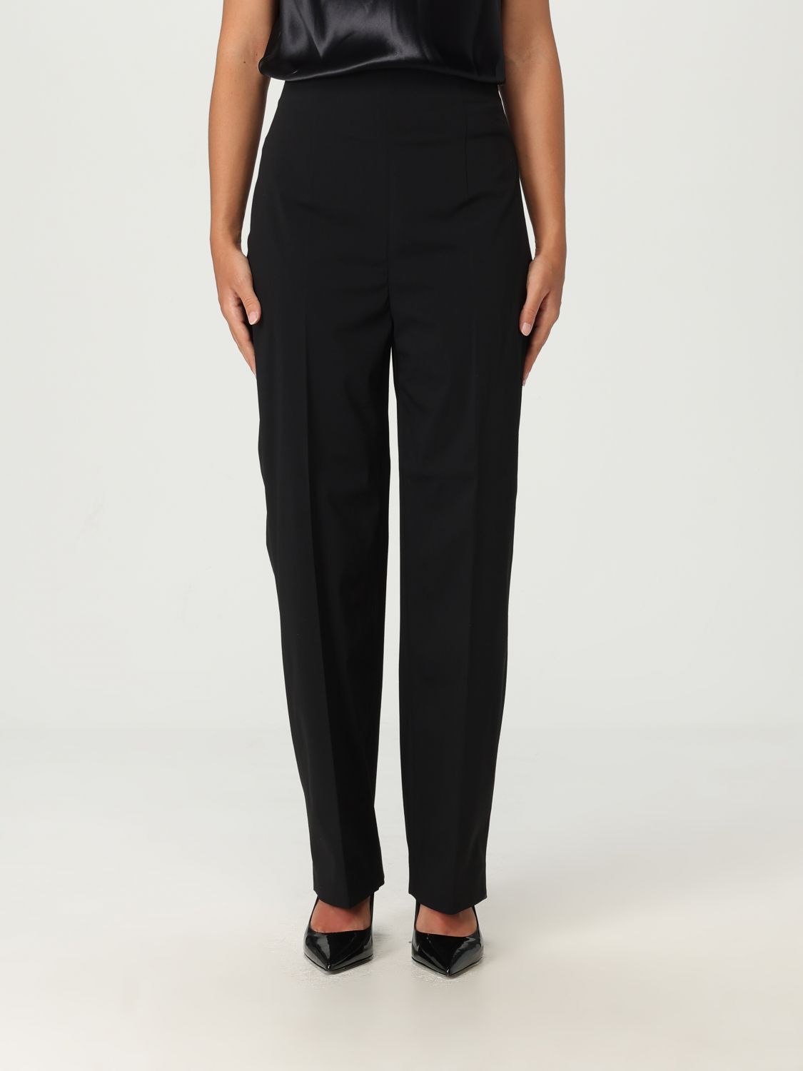 Alberta Ferretti Pants  Woman Color Black In Black