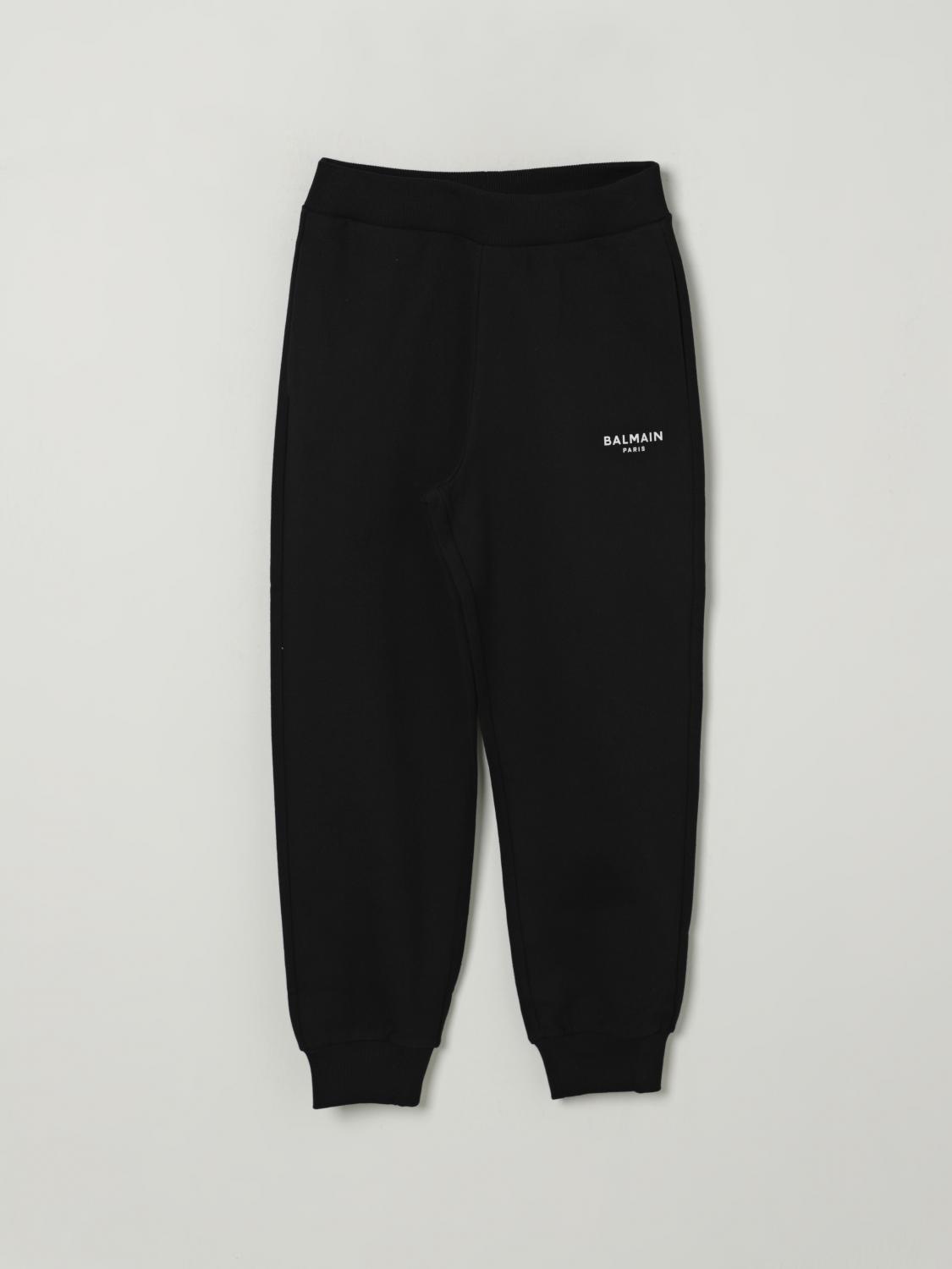 BALMAIN Hose Kinder Farbe Schwarz