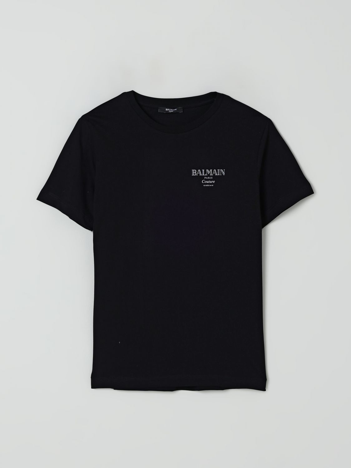 Balmain Logo-print T-shirt In Black