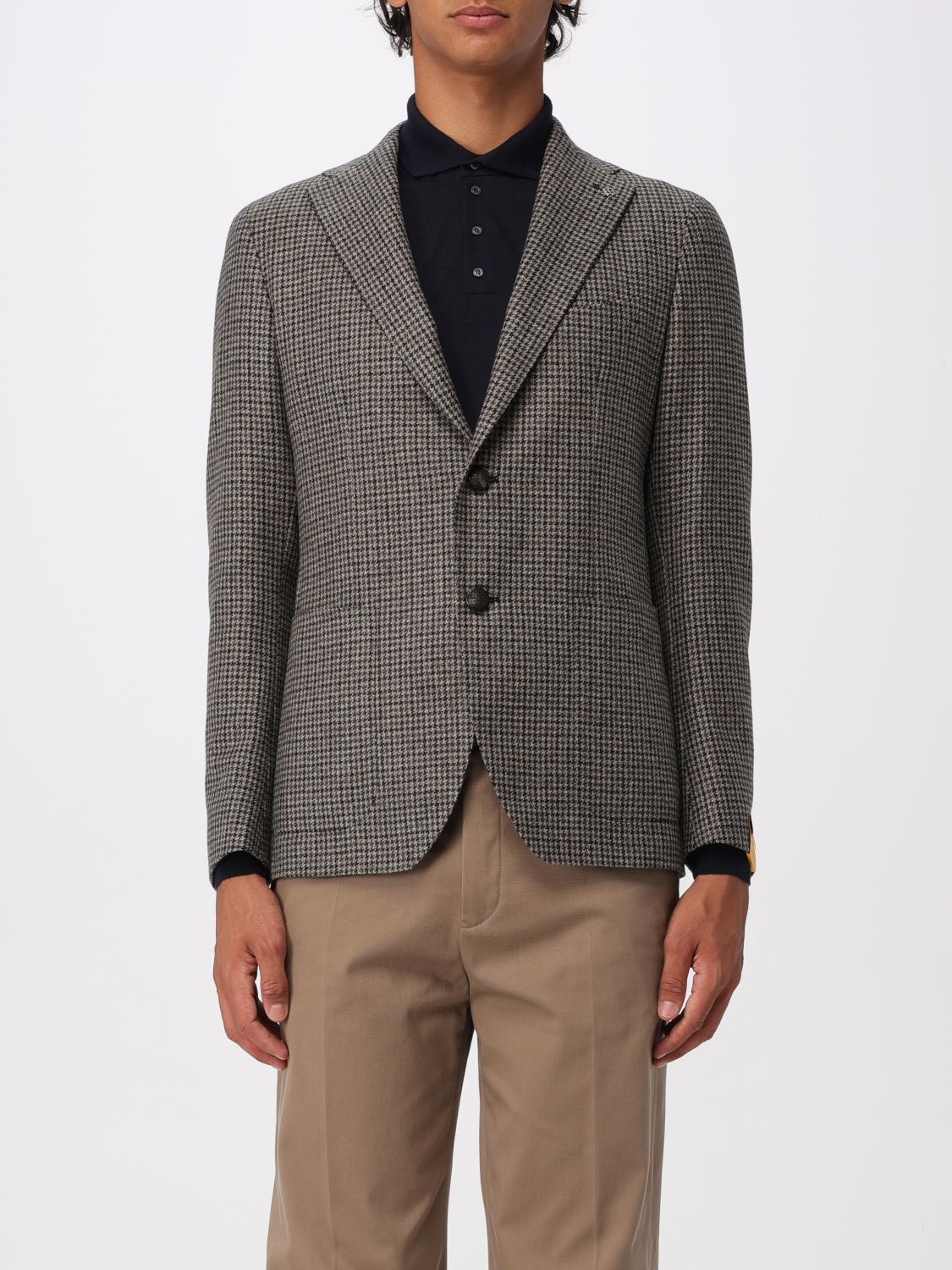 TAGLIATORE Jacket Men color Black　タリアトーレ ジャケット メンズ カラー ブラック TAGLIATORE