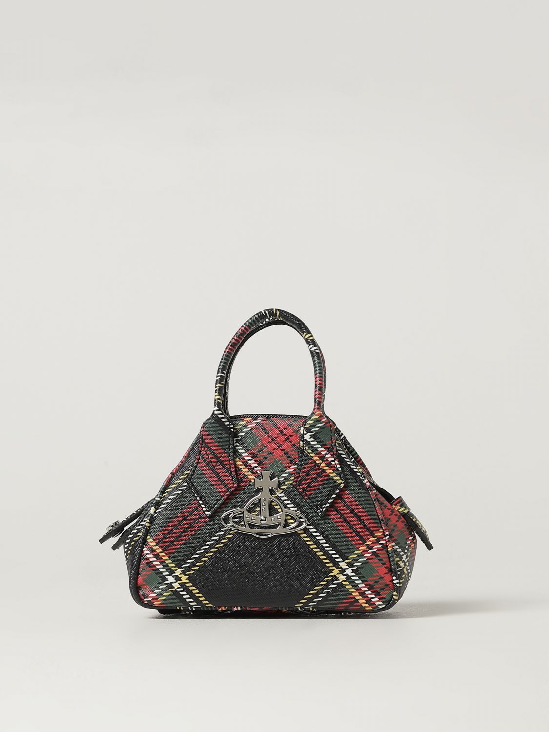 Vivienne Westwood Borsa A Mano Yasmine Piccola In Similpelle Stampata Donna In Red