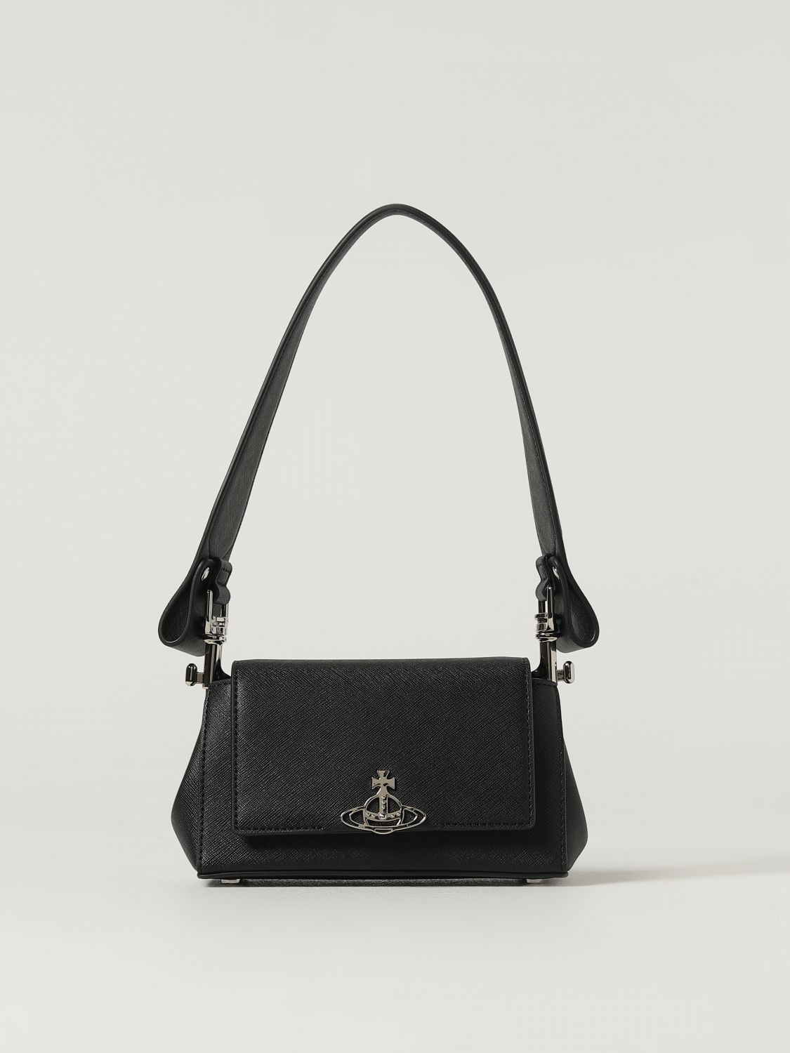 Vivienne Westwood Hazel Small Handbag In Black