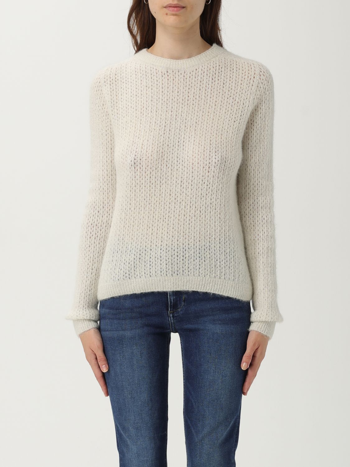 Liu •jo Sweater Liu Jo Woman Color White In White