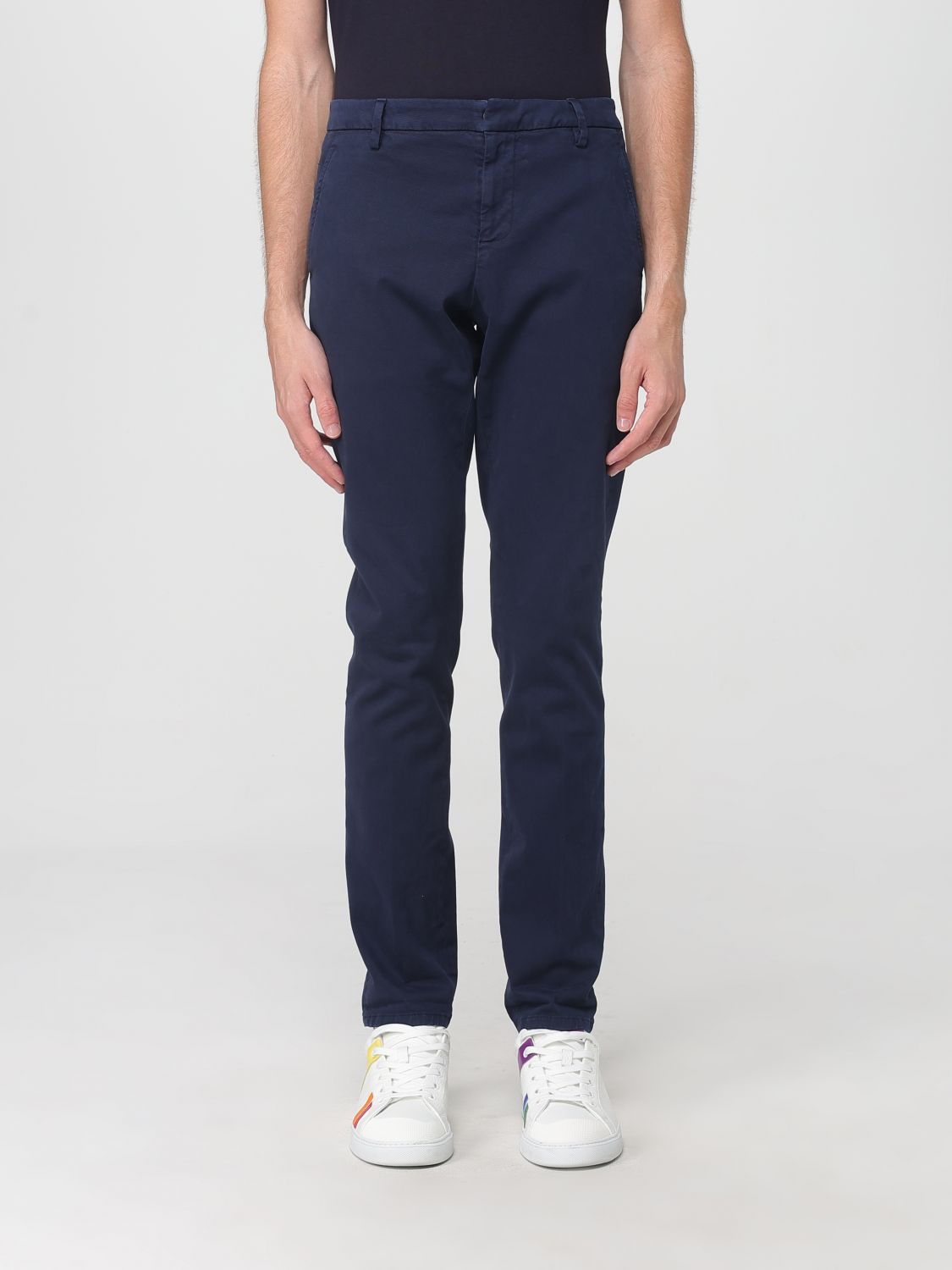 Dondup Pants Men Color Blue In Blue