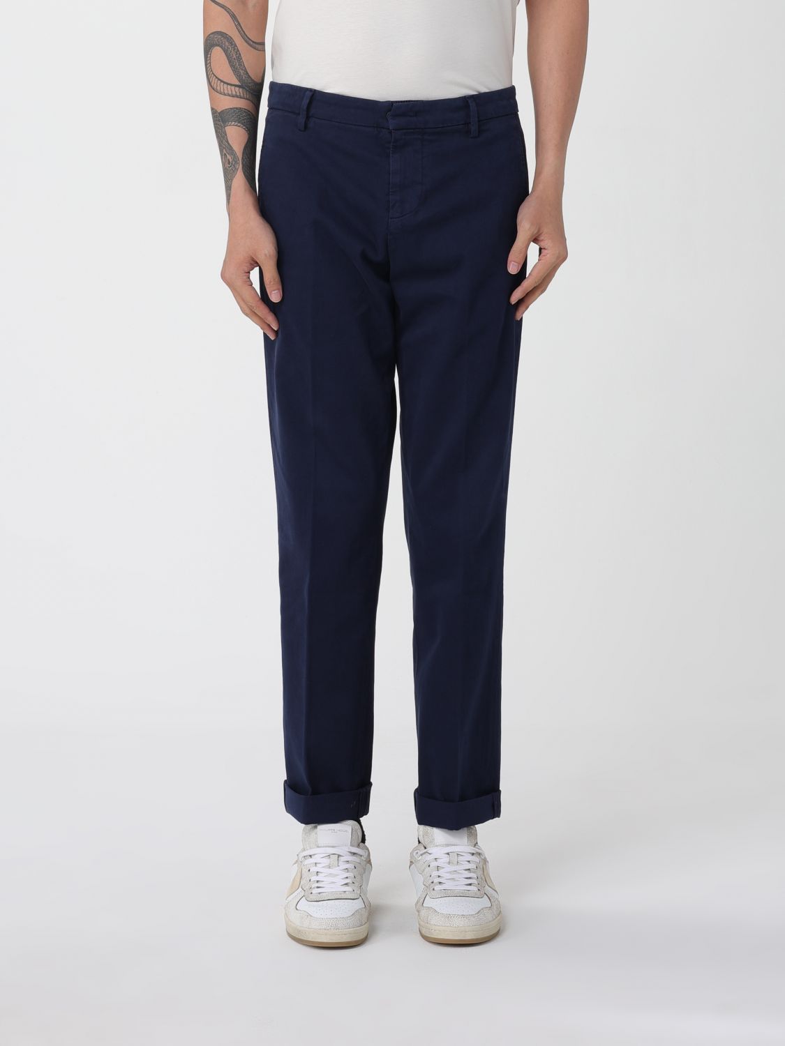 Dondup Pants  Men Color Navy In Blue