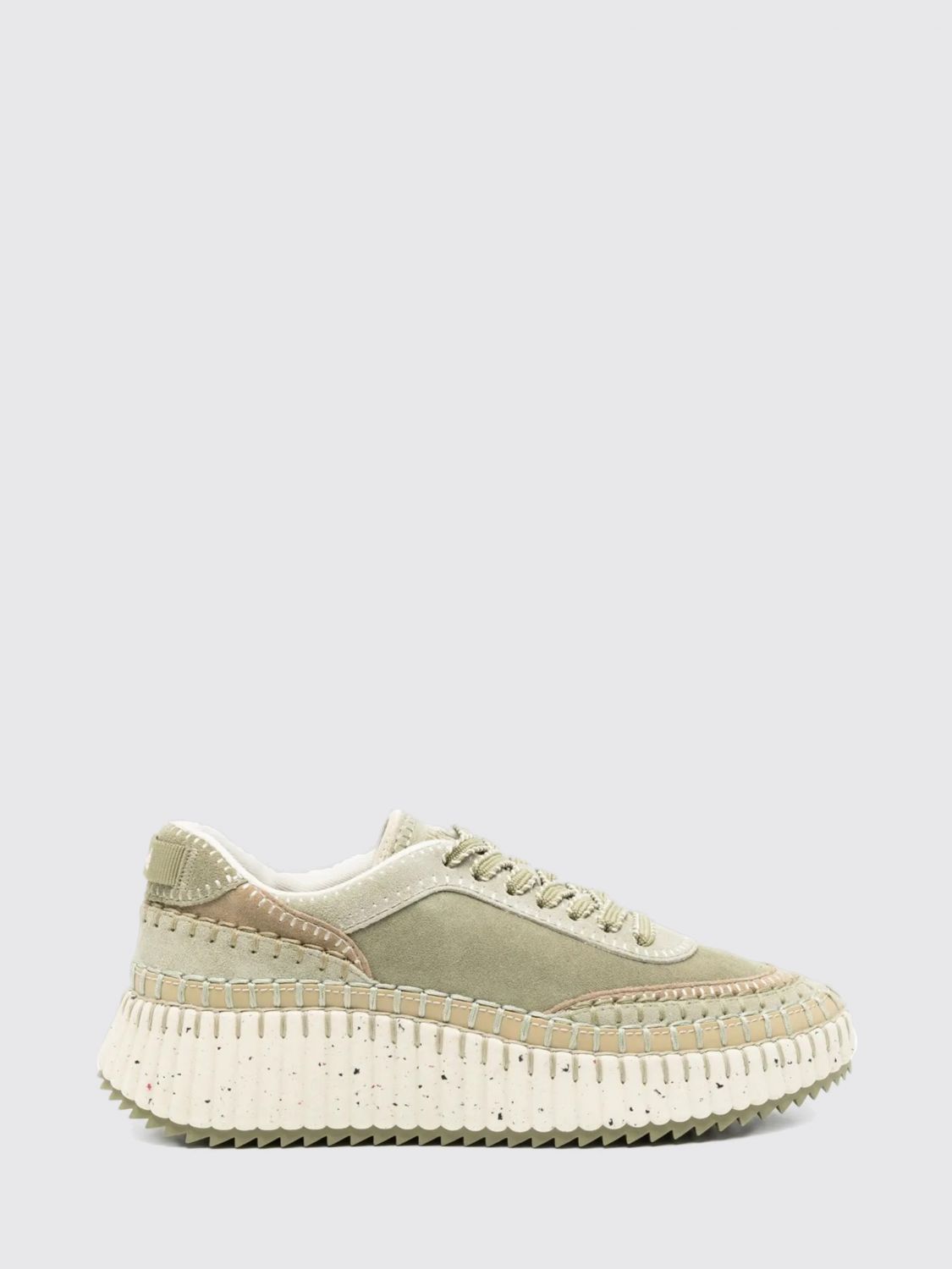Chloé Sneakers  Woman Color Green In Green