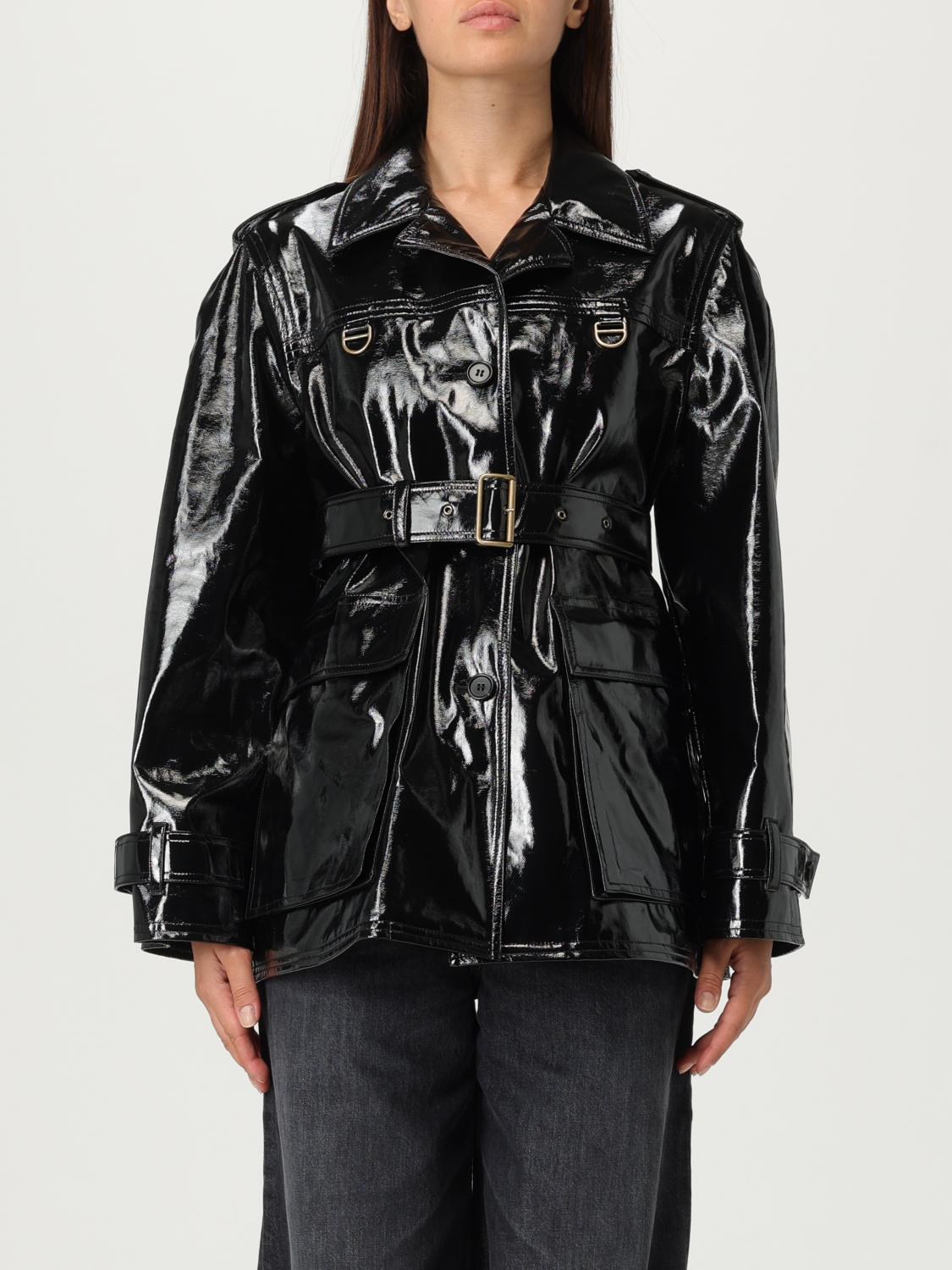 ジャケット CHLOE BLACK GLOSSY COTTON CANVAS JACKET Chloé Black Glossy Cotton Canvas Jacket | ModeSens