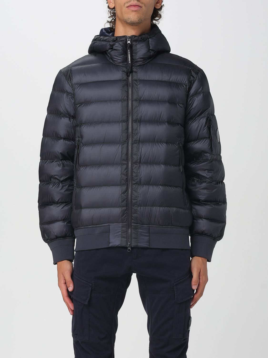 C.p. Company Jacket C. P. Company Men Color Blue In Blue
