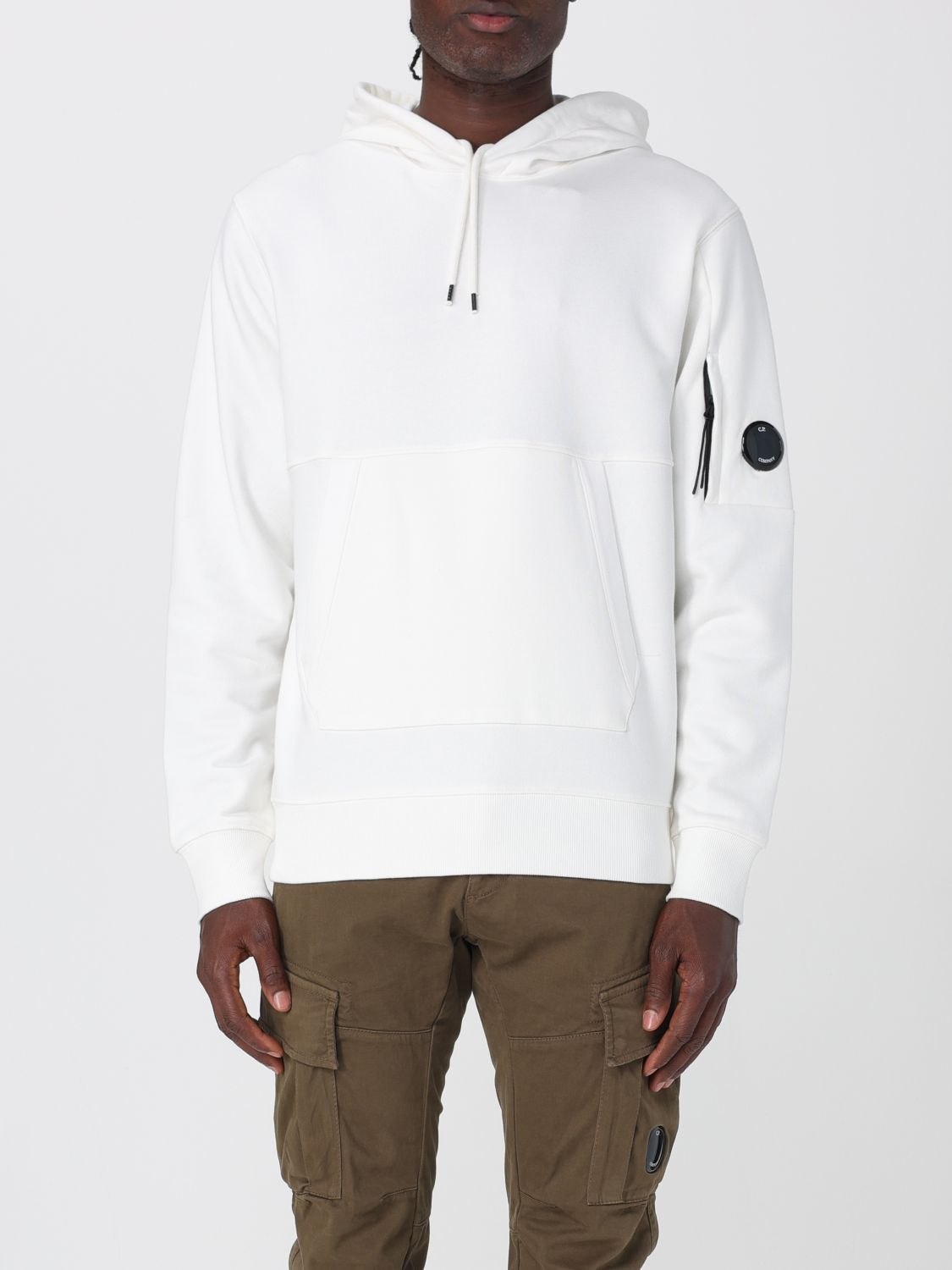 C.p. Company Sweatshirt C. P. Company Men Color White In White