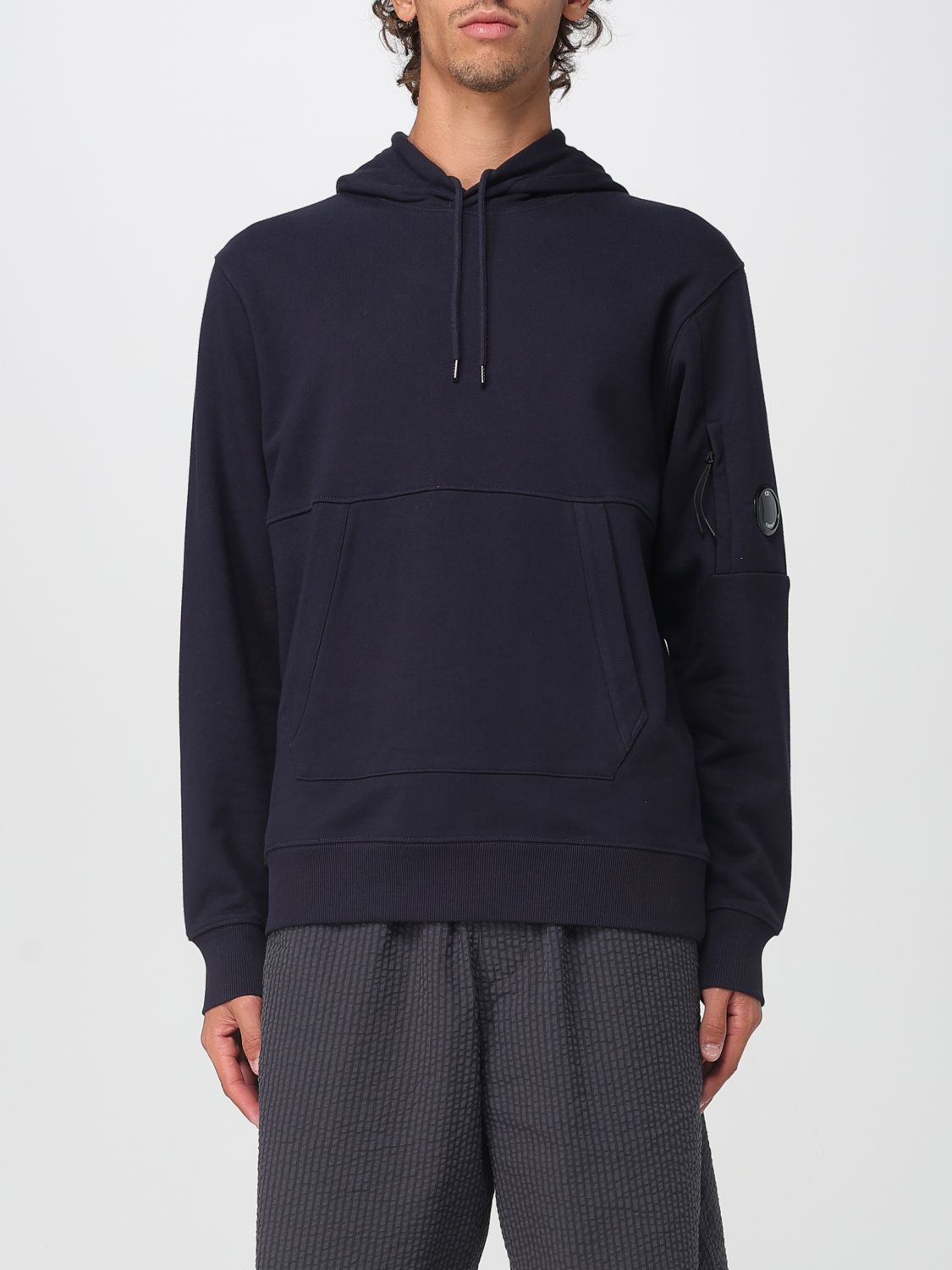 C.p. Company Sweatshirt C. P. Company Men Color Blue In Blue