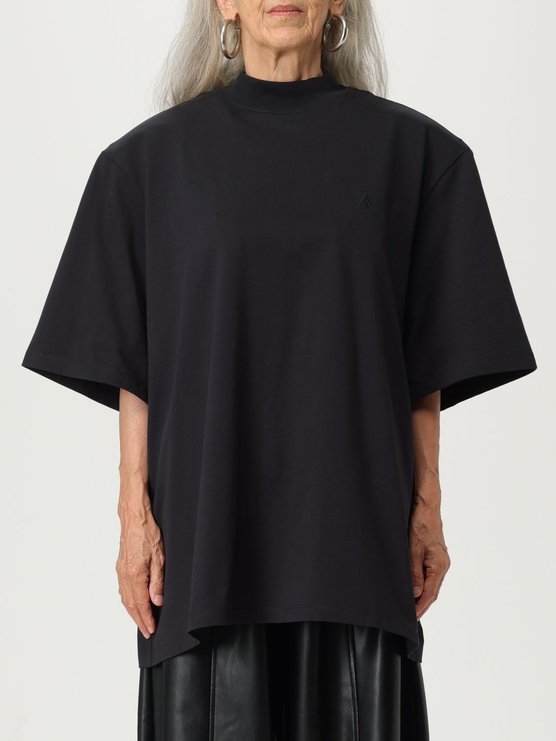 Attico T-shirt The  Woman Color Black
