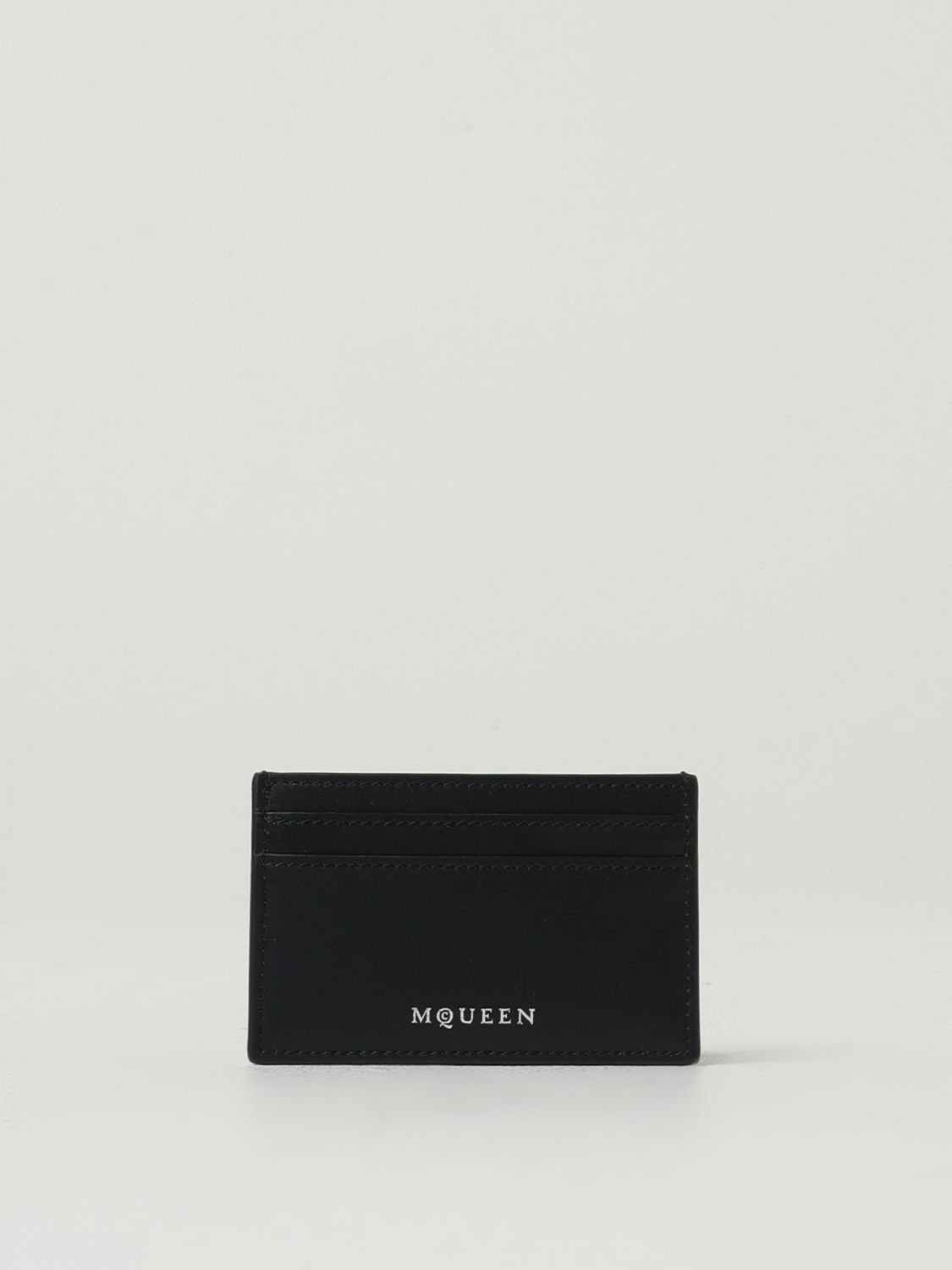 Alexander Mcqueen Wallet Mcqueen Men Color Black In Black