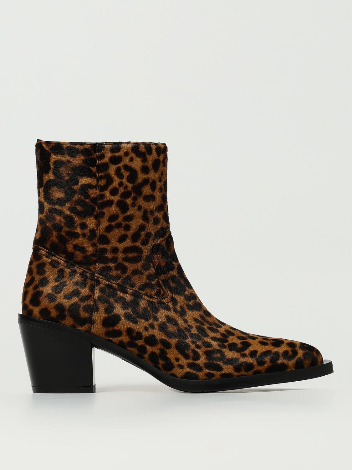 Stuart Weitzman Flat Ankle Boots Woman Color Brown In Brown
