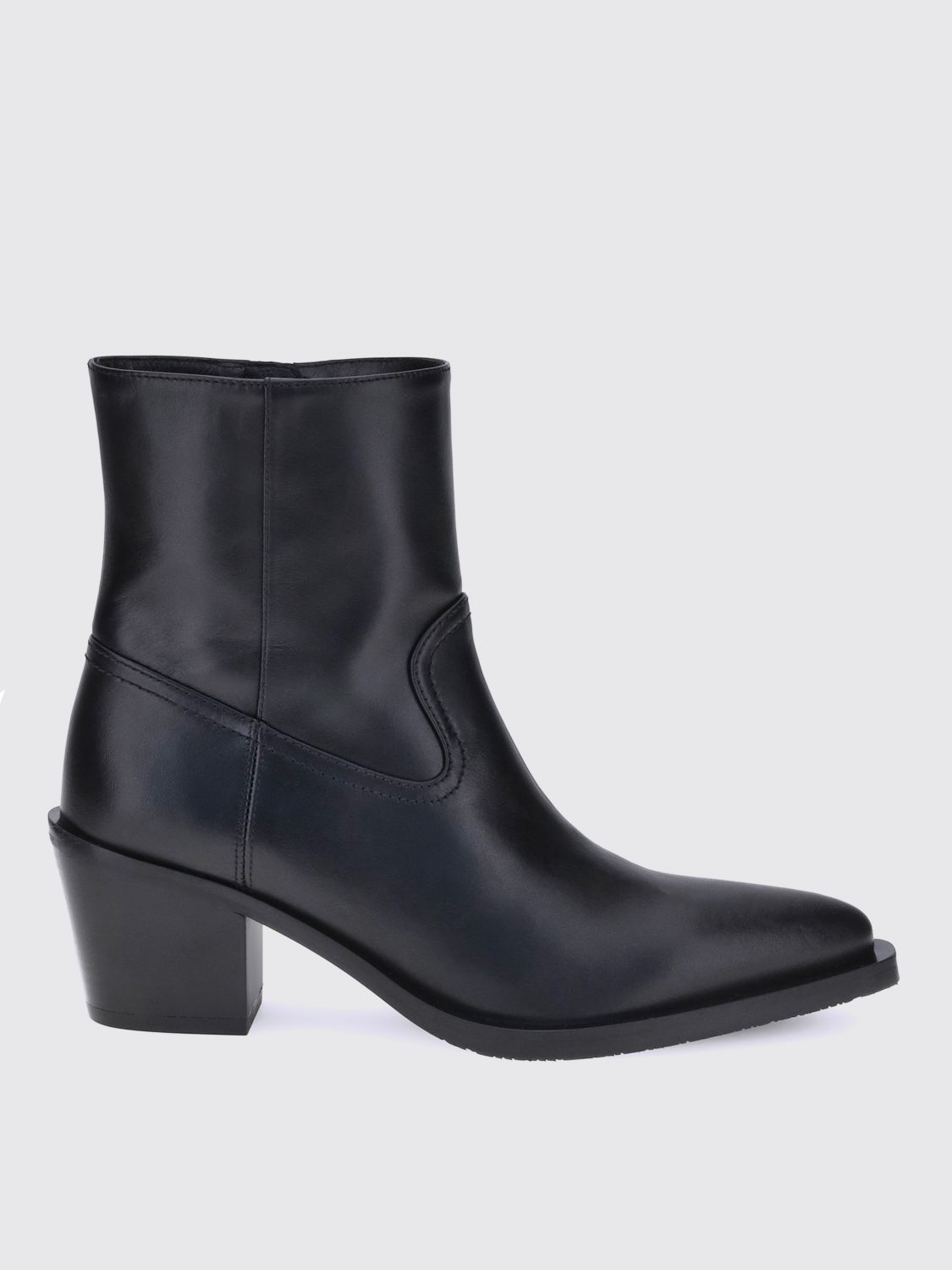 Stuart Weitzman Flat Ankle Boots  Woman Color Black