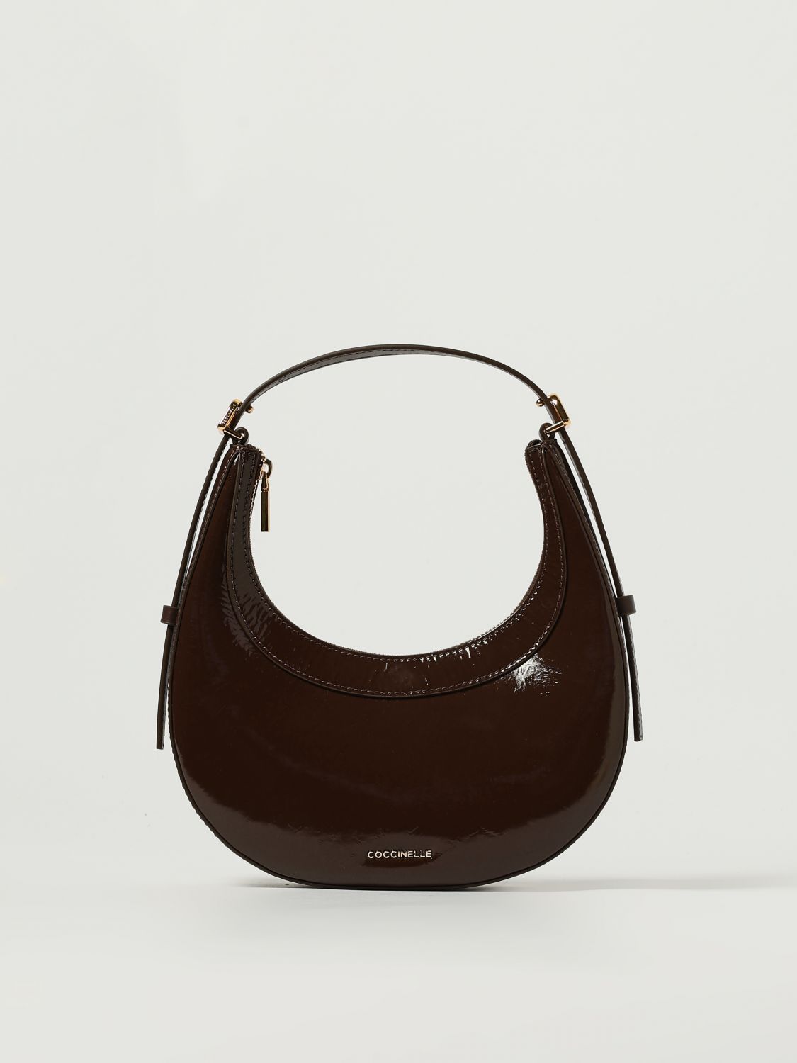 Coccinelle Shoulder Bag Woman Color Brown In Brown