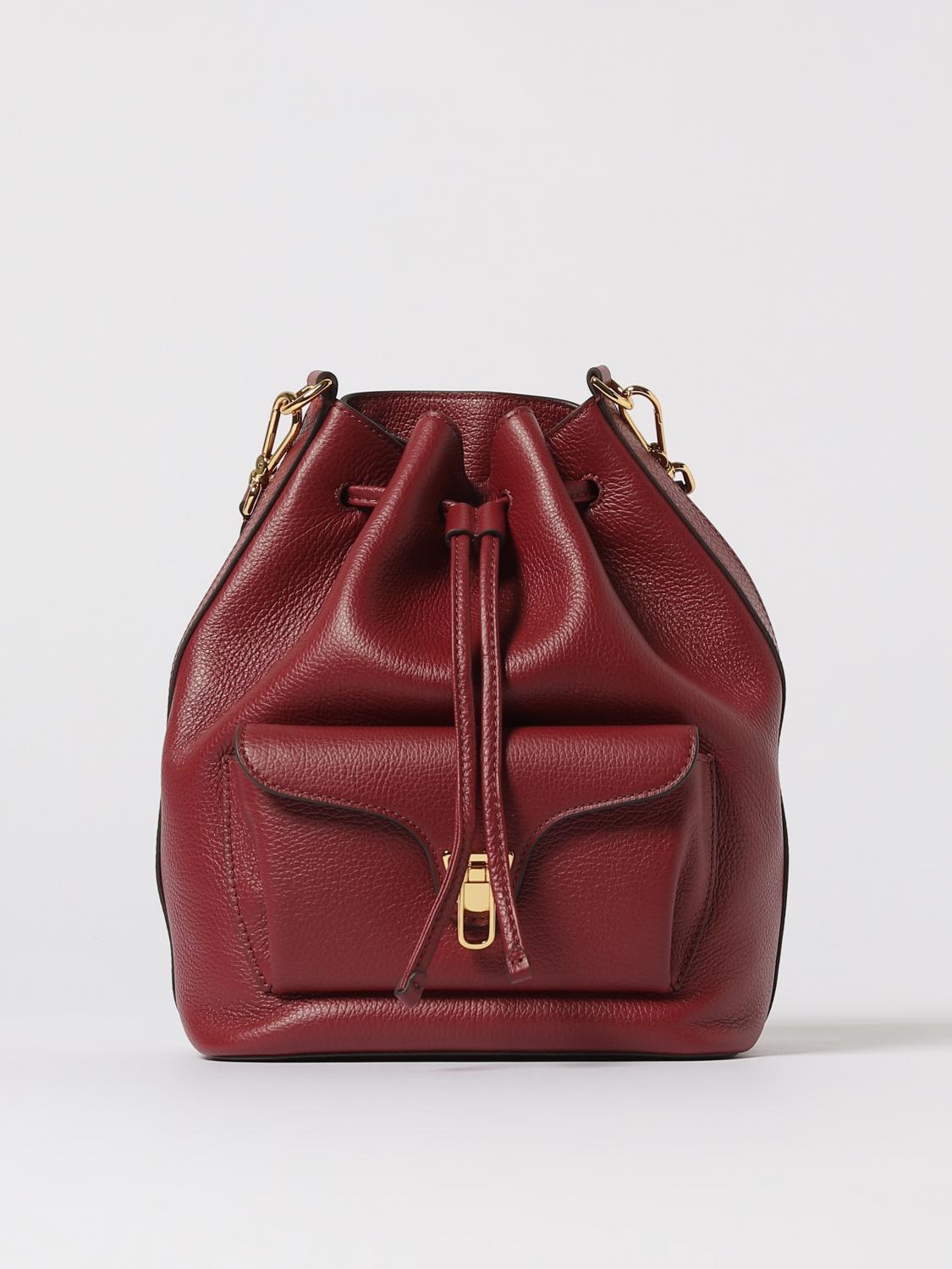 Coccinelle Shoulder Bag Woman Color Red In Red