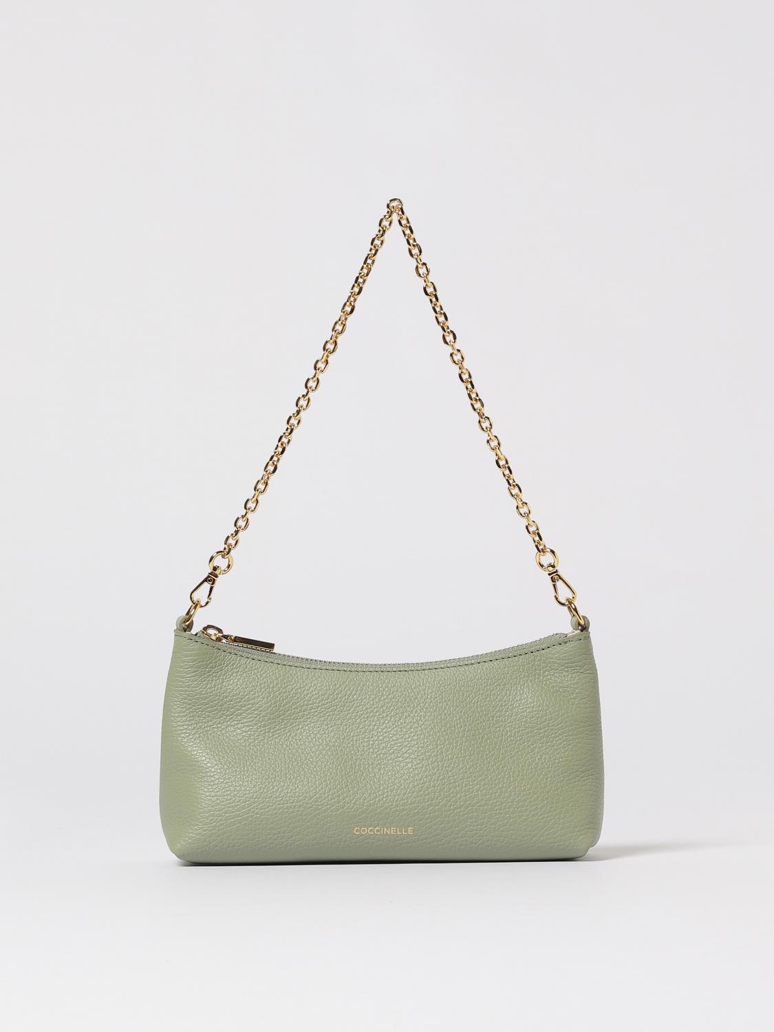 Coccinelle Mini Bag Woman Color Green In Green