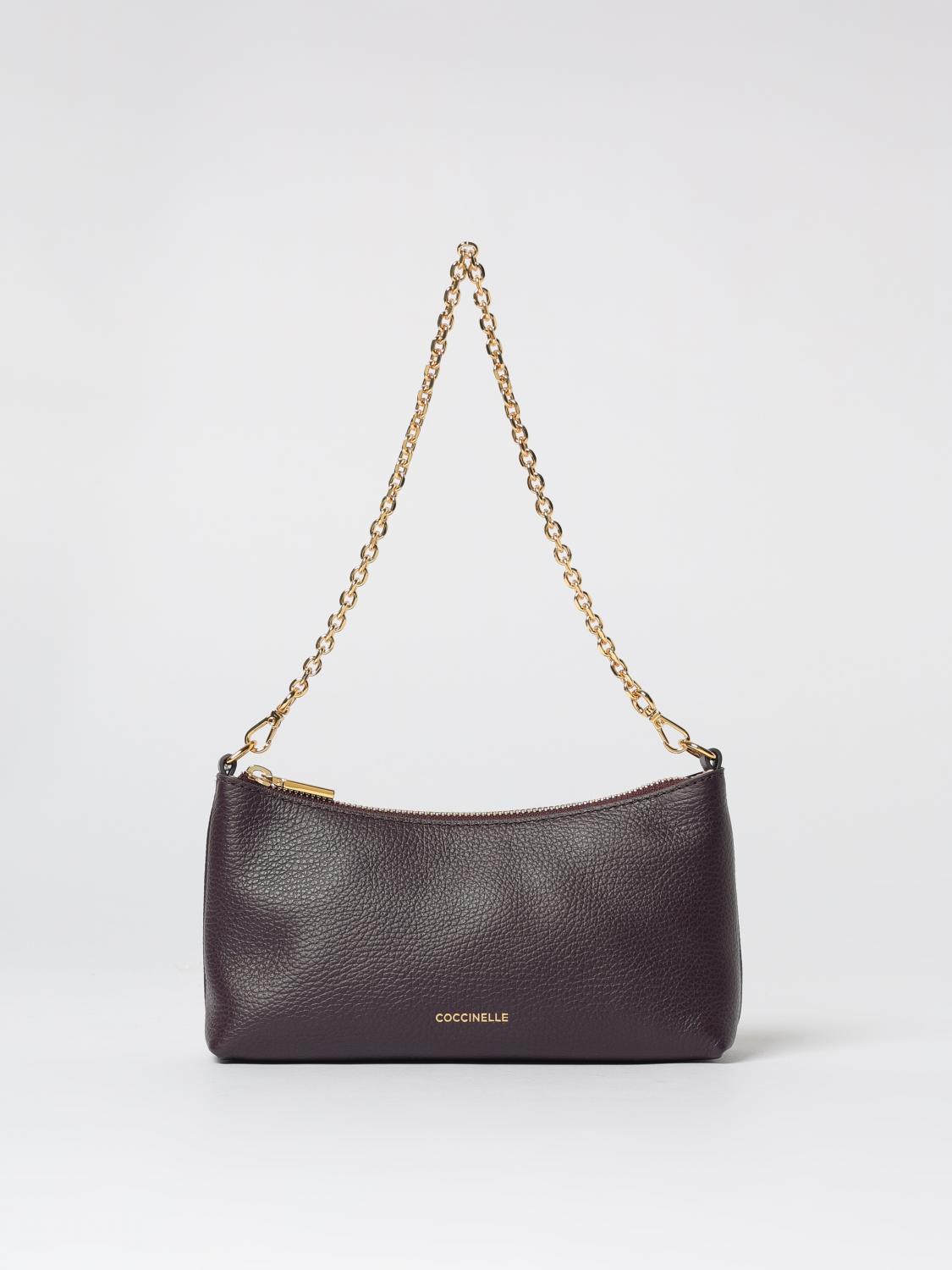 Coccinelle Mini Bag Woman Color Plum In Purple