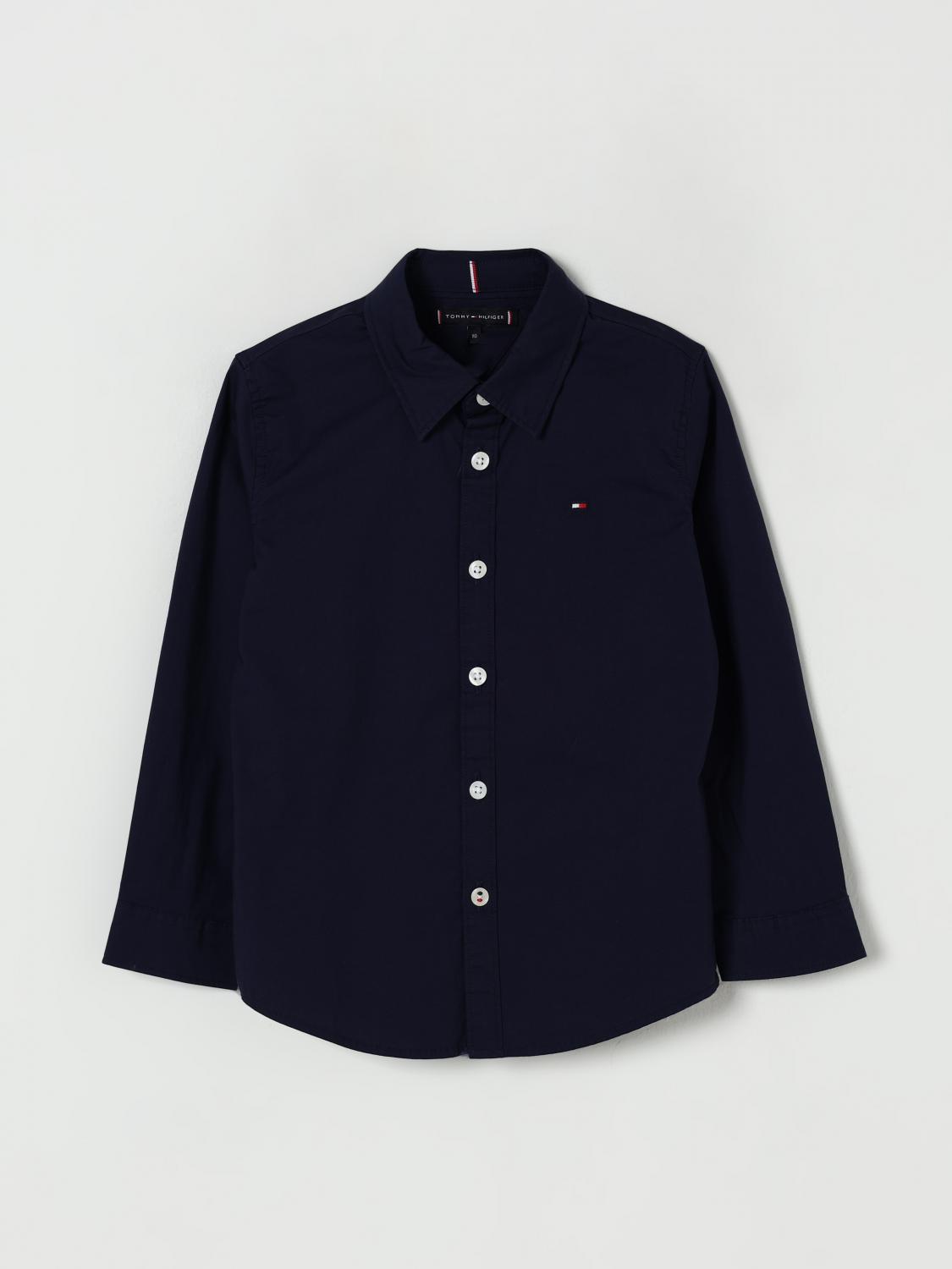 TOMMY HILFIGER Hemd Kinder Farbe Blau
