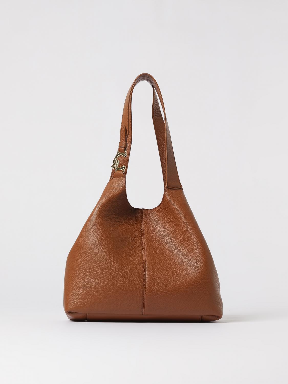 Coccinelle Shoulder Bag Woman Color Brown In Brown