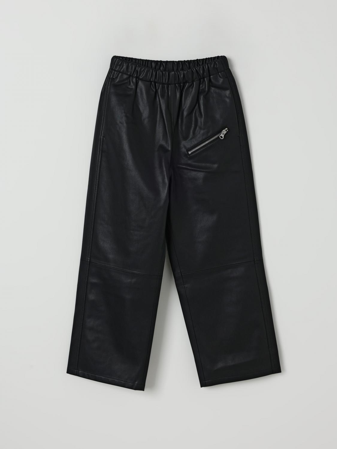 MM6 MAISON MARGIELA Pants Kids color Black　MM6 MAISON MARGIELA パンツ キッズカラー ブラック MM6