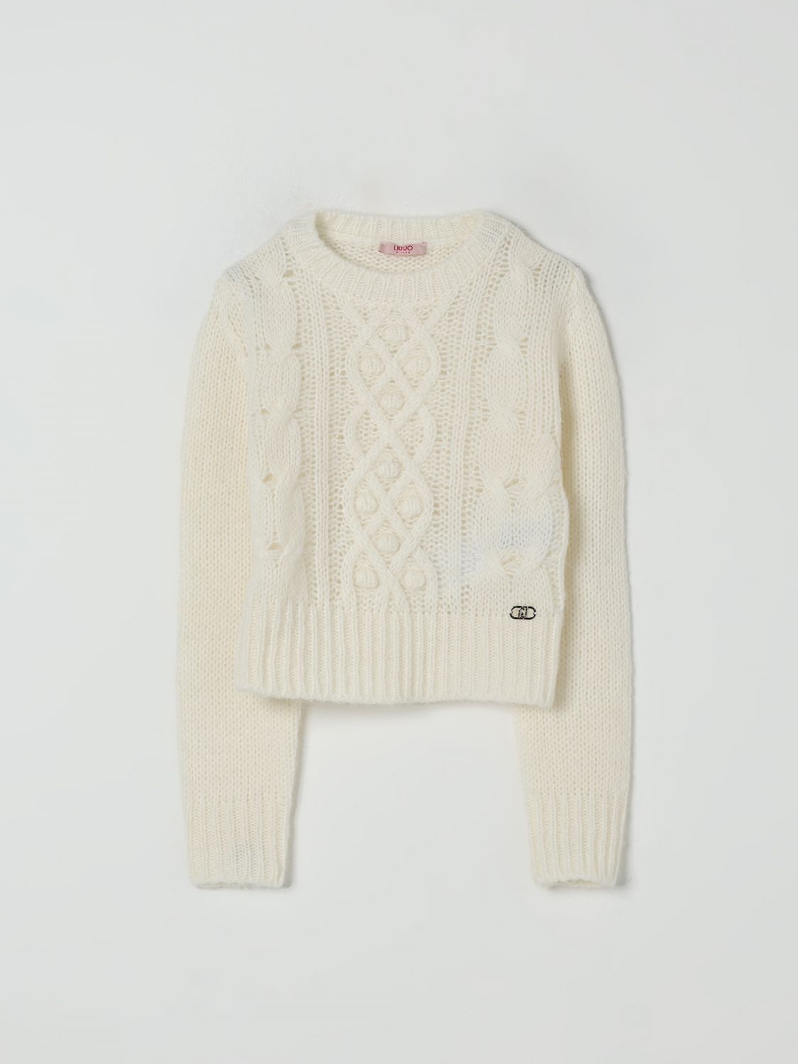 Liu •jo Sweater Liu Jo Kids Color Butter In Yellow