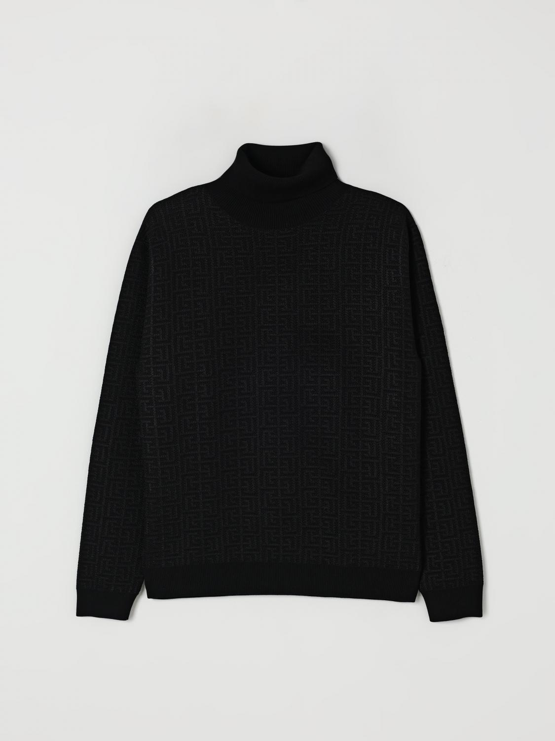 Balmain Αγόρια Μαύρο Sweater Kids Color