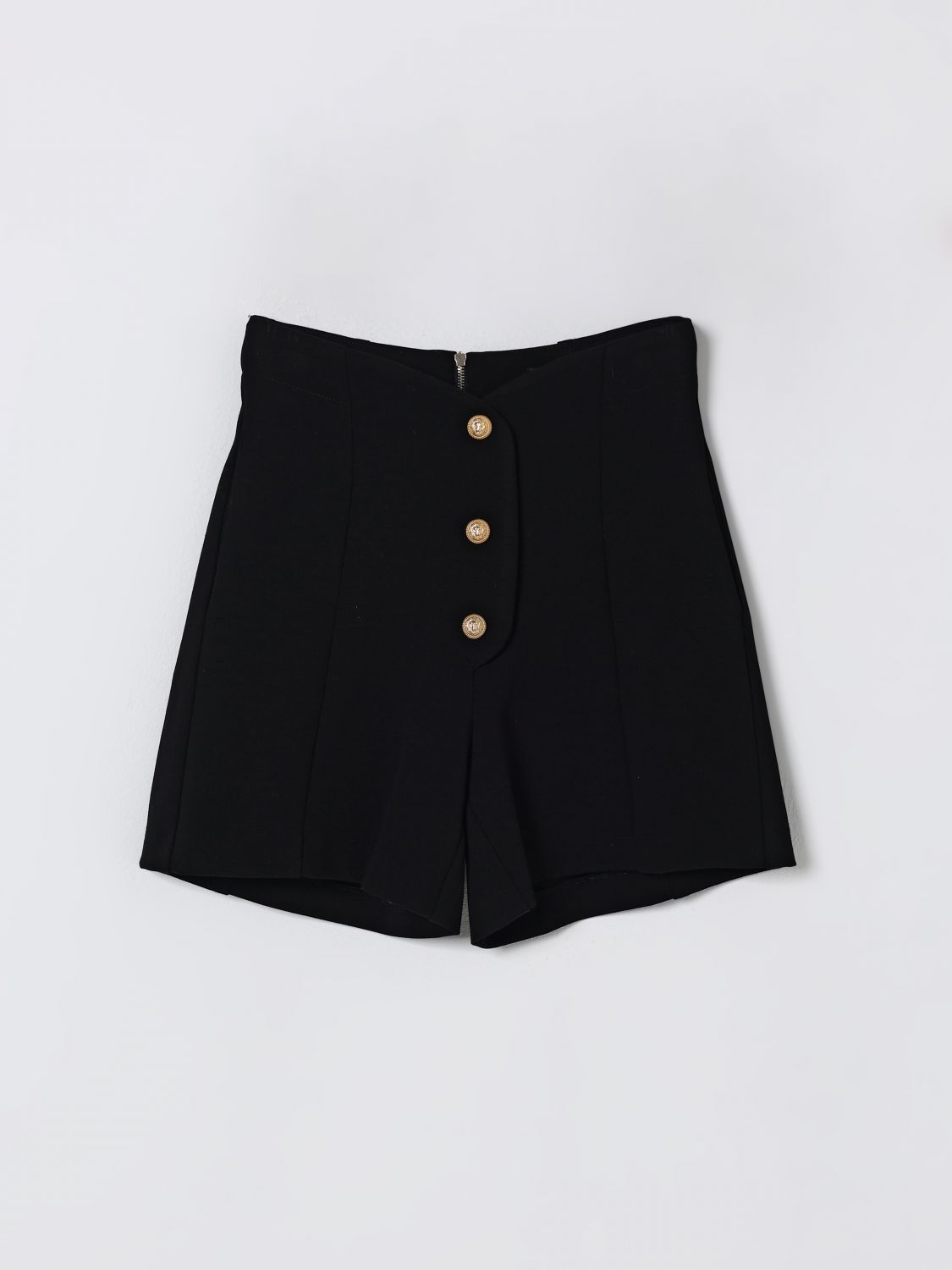 Balmain Mädchen Schwarz Shorts Kids Color