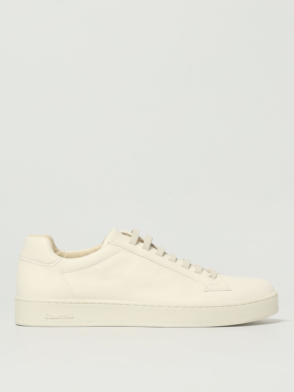Church's Low Top Round Toe Rubber Sole Sneakers In Neutral