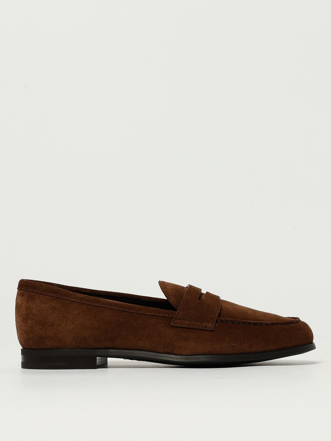 Church's Natalie Suede Penny Loafers In Brown