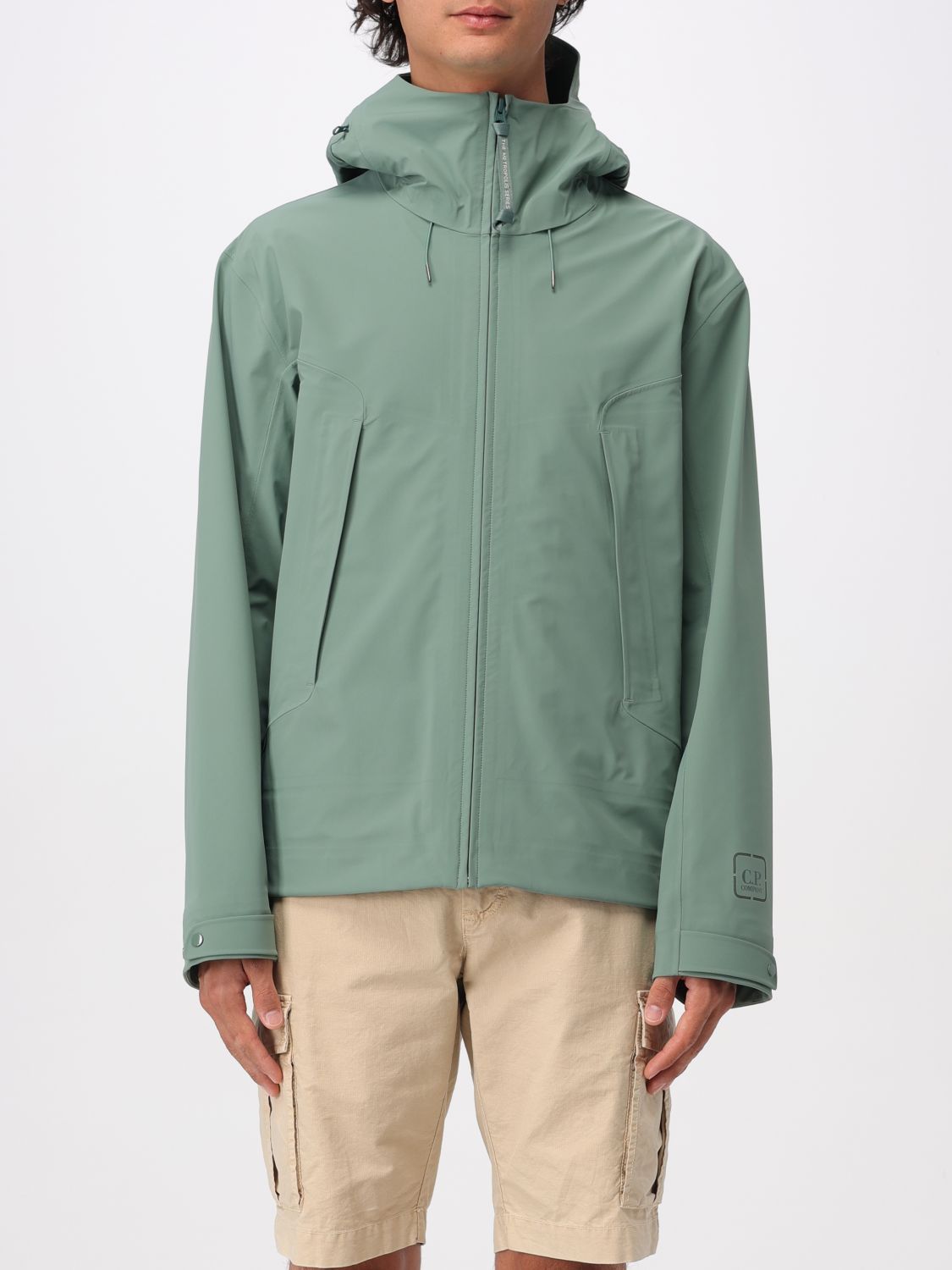 C.p. Company Jacket C. P. Company Men Color Green In Multi
