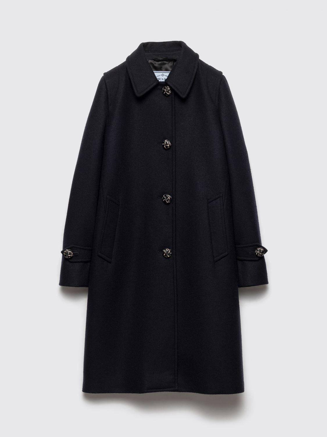 Prada Coat Woman  In Blue