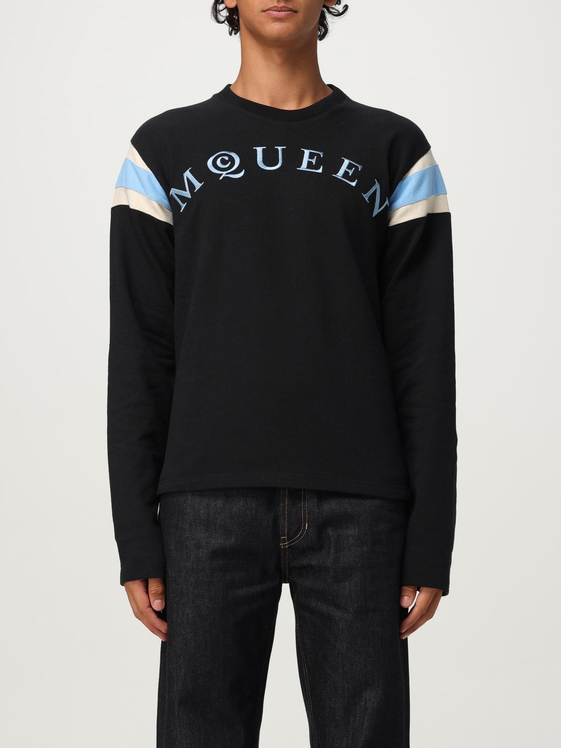 Alexander Mcqueen Sweatshirt Mcqueen Men Color Black In Black