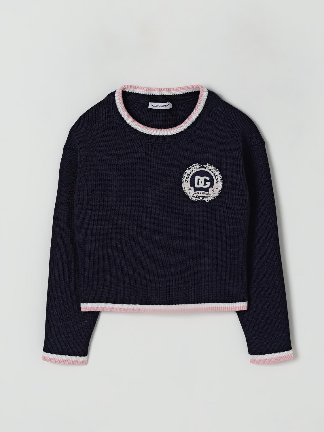 Dolce & Gabbana Sweater  Kids Color Blue In Blue