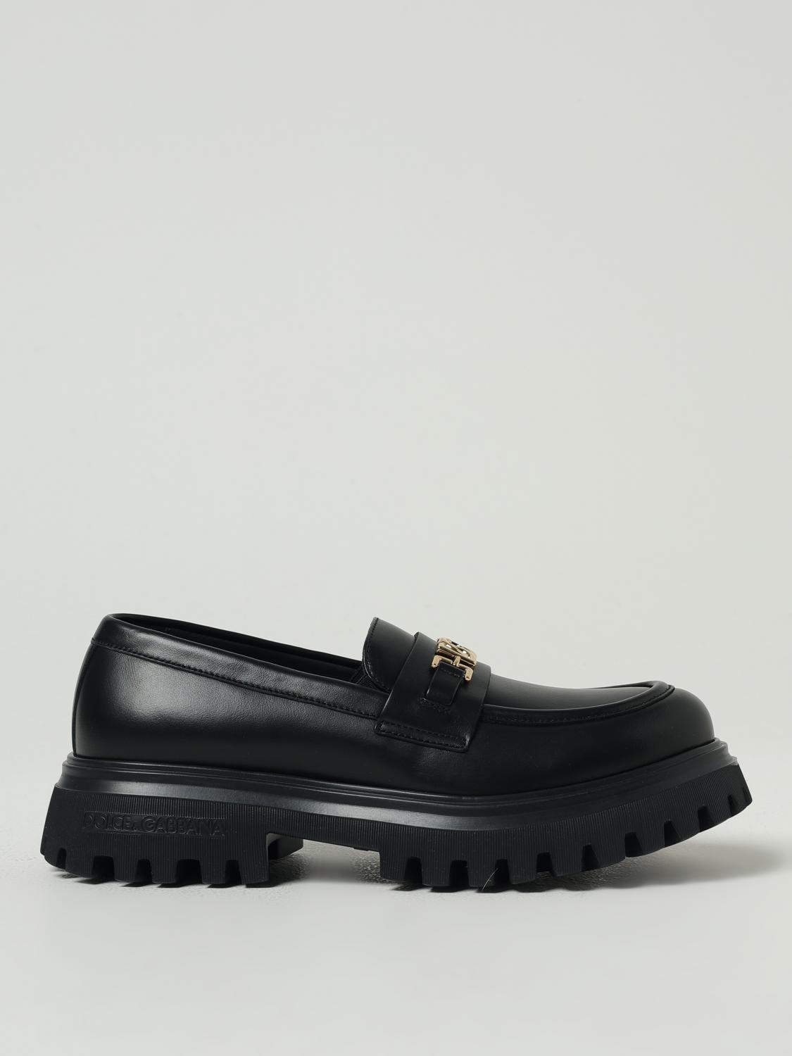 Dolce & Gabbana Mocassins In Black